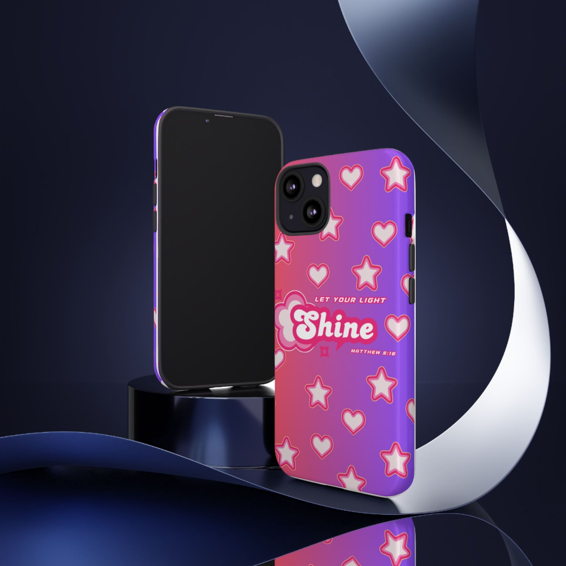 Tough Cases: Let Your Light Shine Phone Case - Durable & Stylish