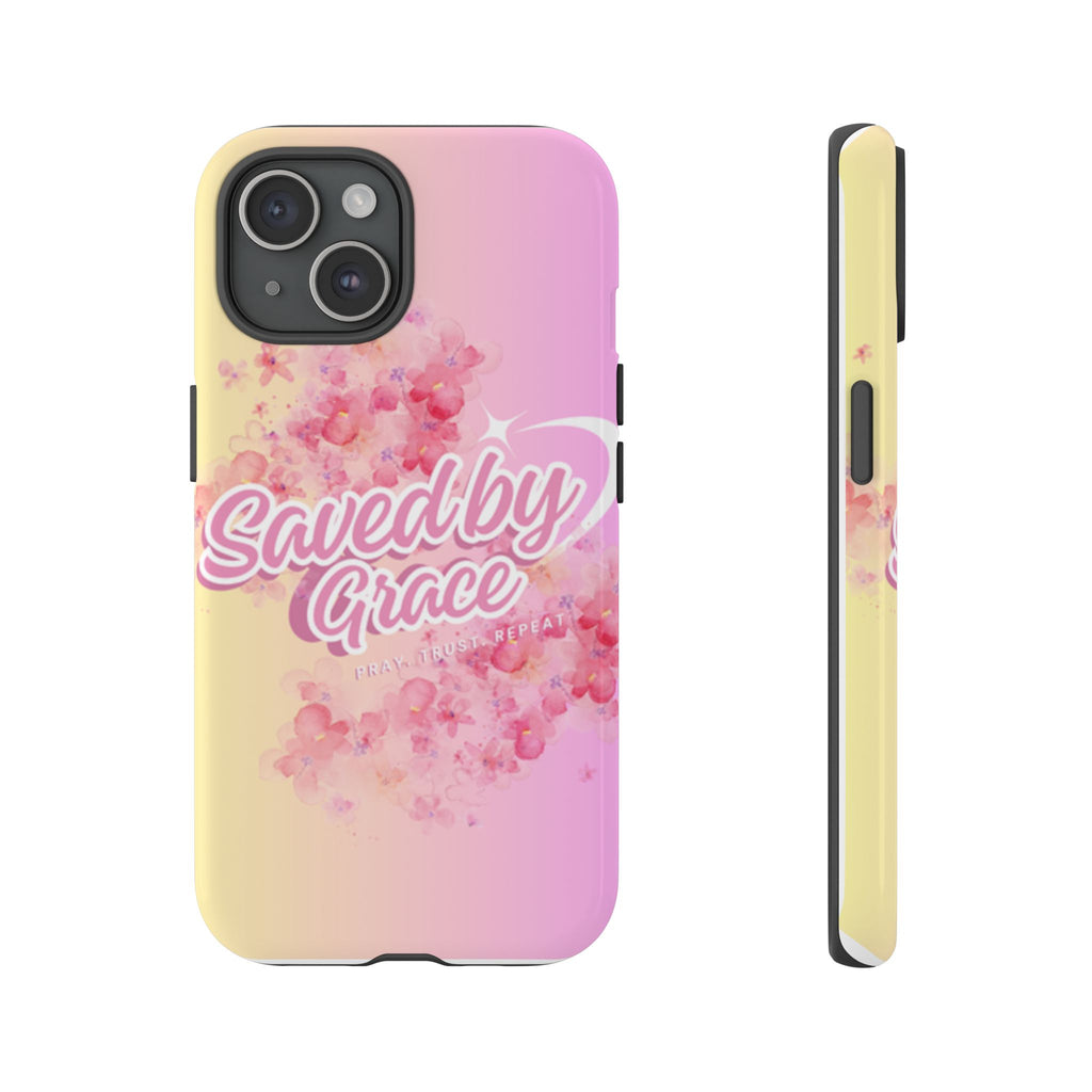Tough Cases: Saved By Grace Phone Case - Durable & Stylish