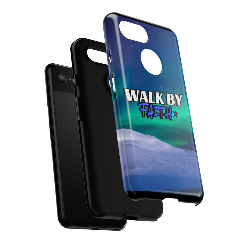 Tough Cases: Walk By Faith Phone Case - Durable & Stylish