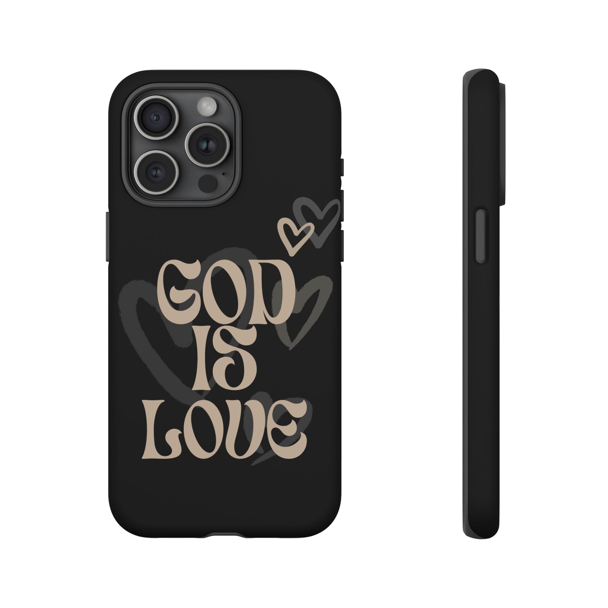 Tough Cases: God is Love Phone Case - Durable & Stylish