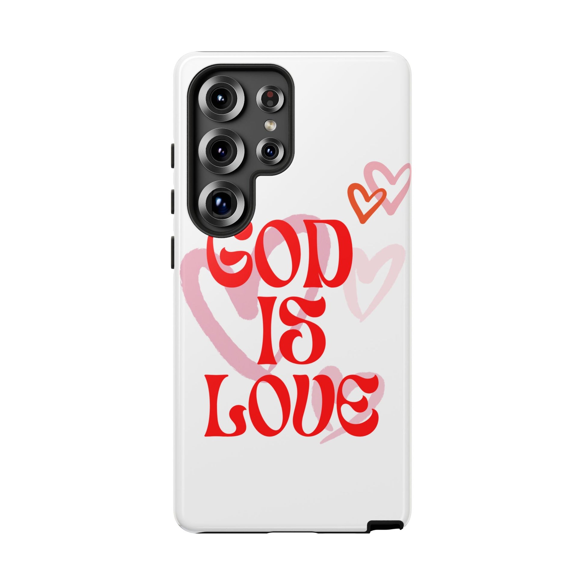 Tough Cases: God is Love Phone Case - Durable & Stylish