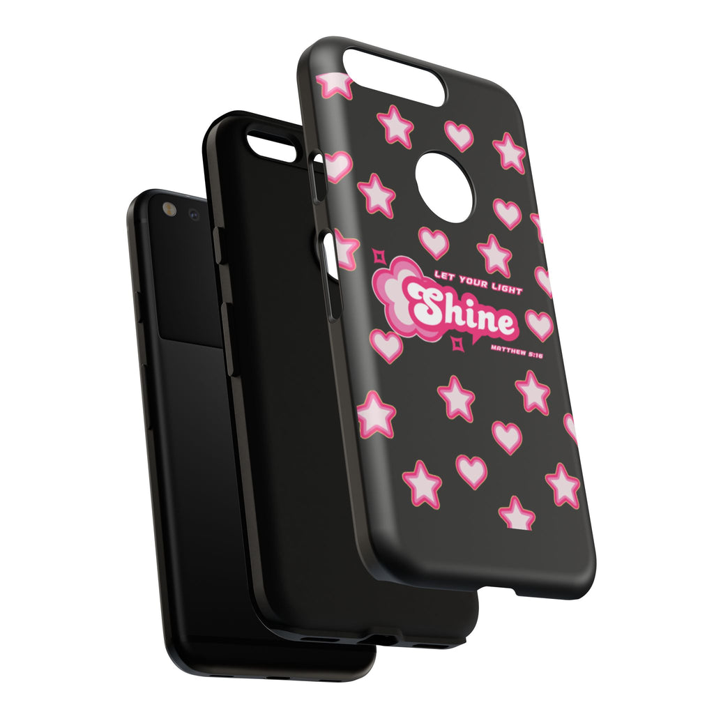 Tough Cases: Let Your Light Shine Phone Case - Durable & Stylish