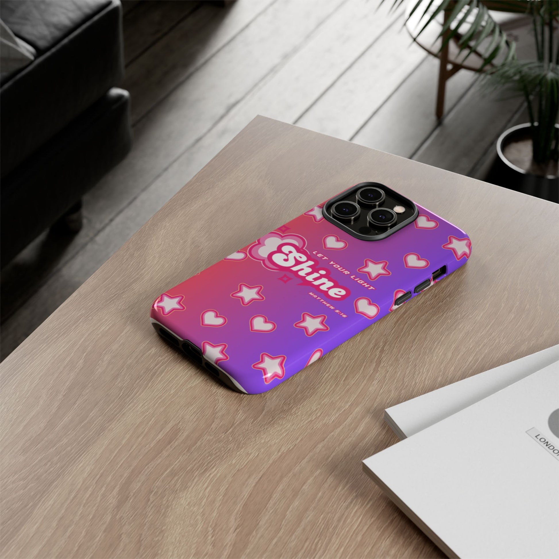 Tough Cases: Let Your Light Shine Phone Case - Durable & Stylish