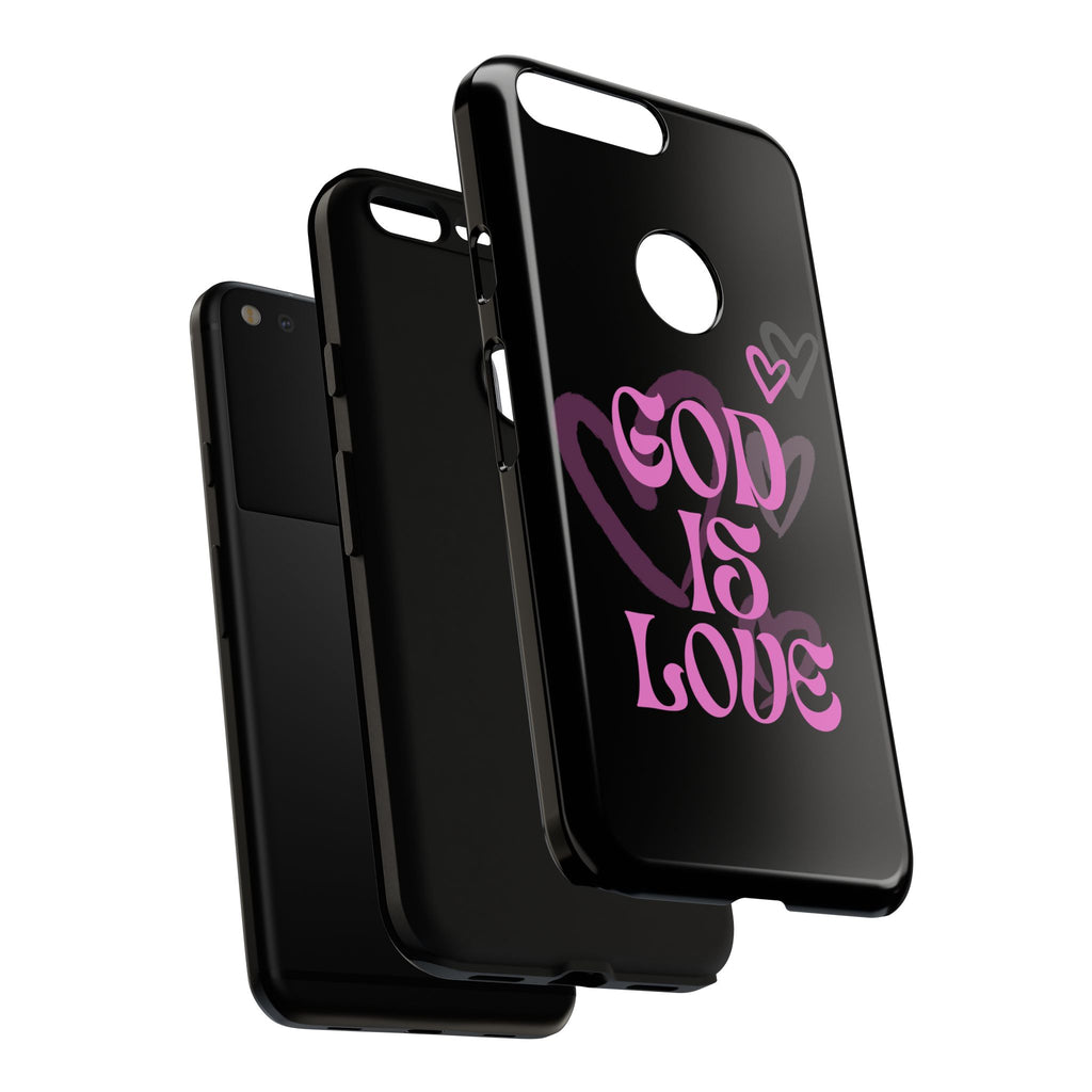 Tough Cases: God is Love Phone Case - Durable & Stylish