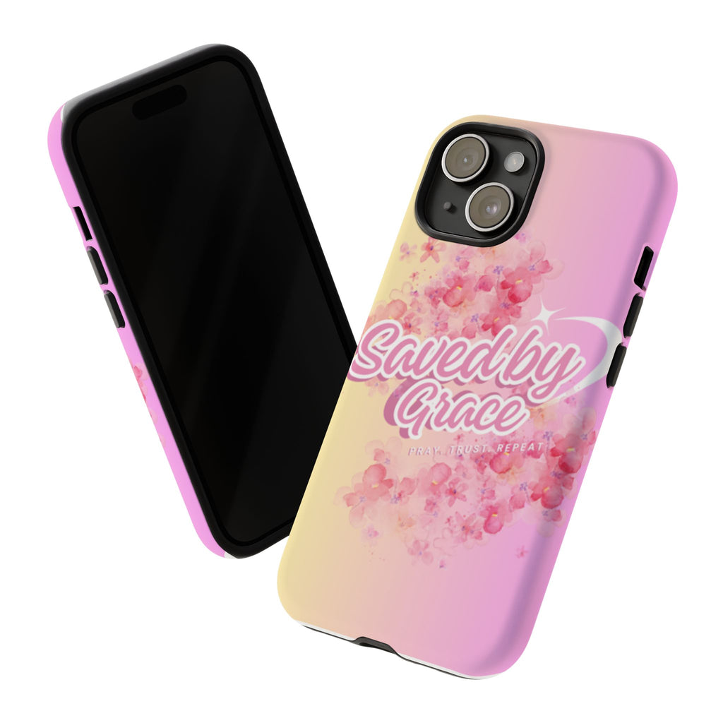 Tough Cases: Saved By Grace Phone Case - Durable & Stylish