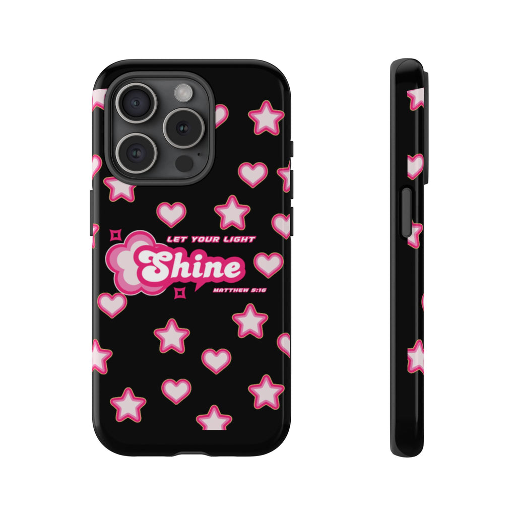 Tough Cases: Let Your Light Shine Phone Case - Durable & Stylish
