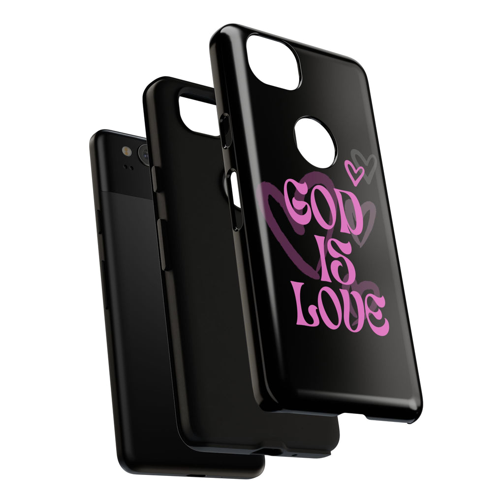 Tough Cases: God is Love Phone Case - Durable & Stylish