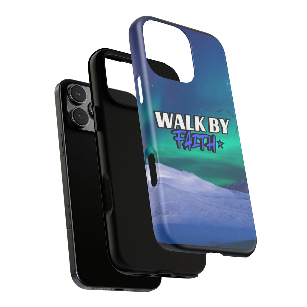 Tough Cases: Walk By Faith Phone Case - Durable & Stylish