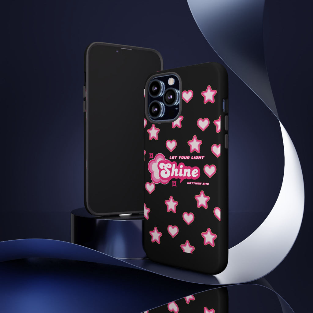 Tough Cases: Let Your Light Shine Phone Case - Durable & Stylish