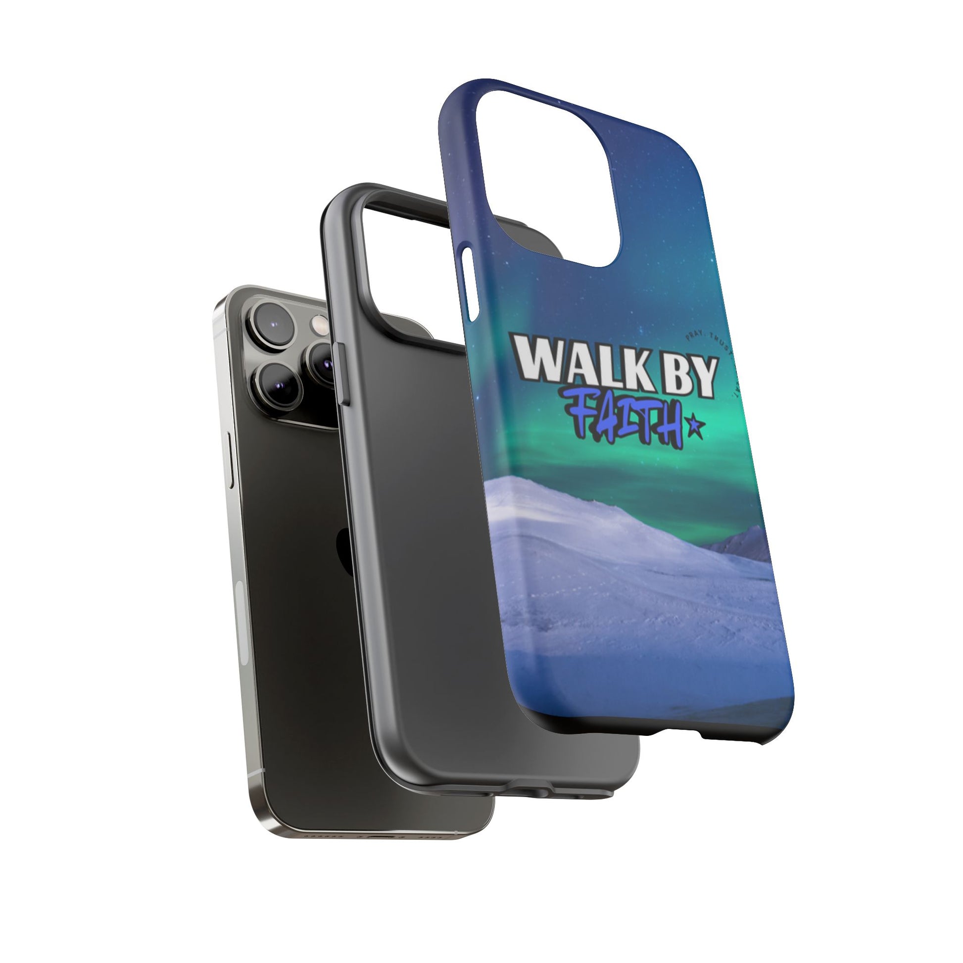 Tough Cases: Walk By Faith Phone Case - Durable & Stylish