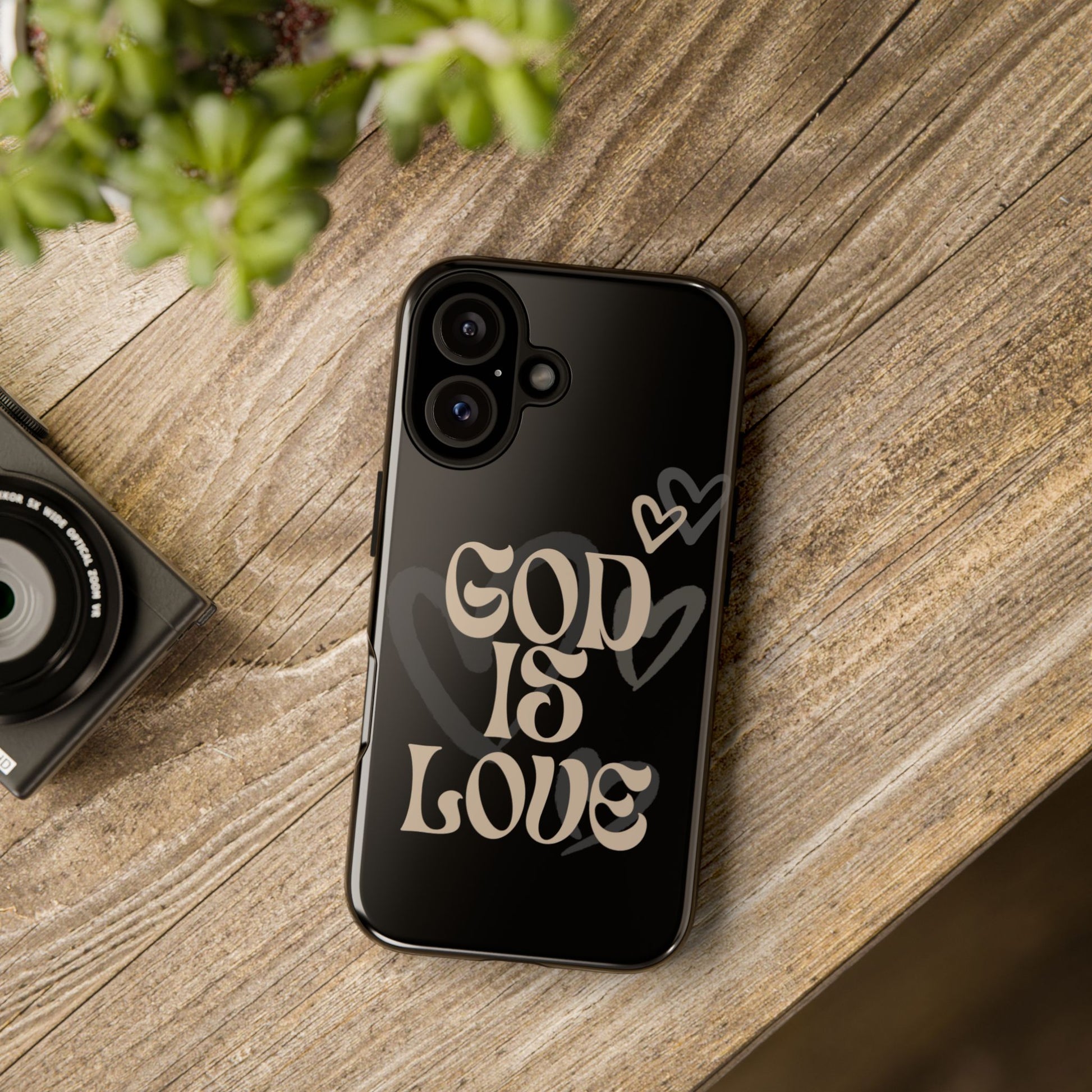 Tough Cases: God is Love Phone Case - Durable & Stylish