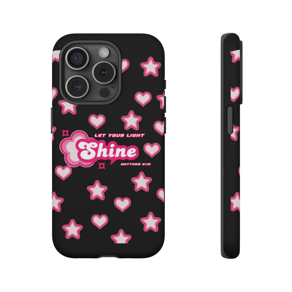Tough Cases: Let Your Light Shine Phone Case - Durable & Stylish