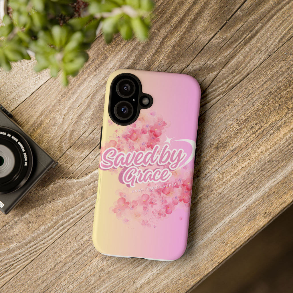 Tough Cases: Saved By Grace Phone Case - Durable & Stylish