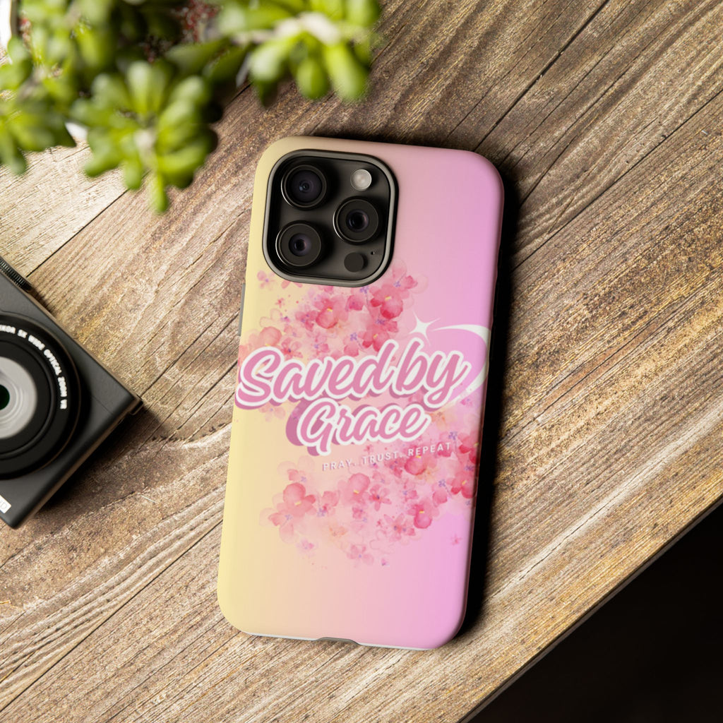 Tough Cases: Saved By Grace Phone Case - Durable & Stylish