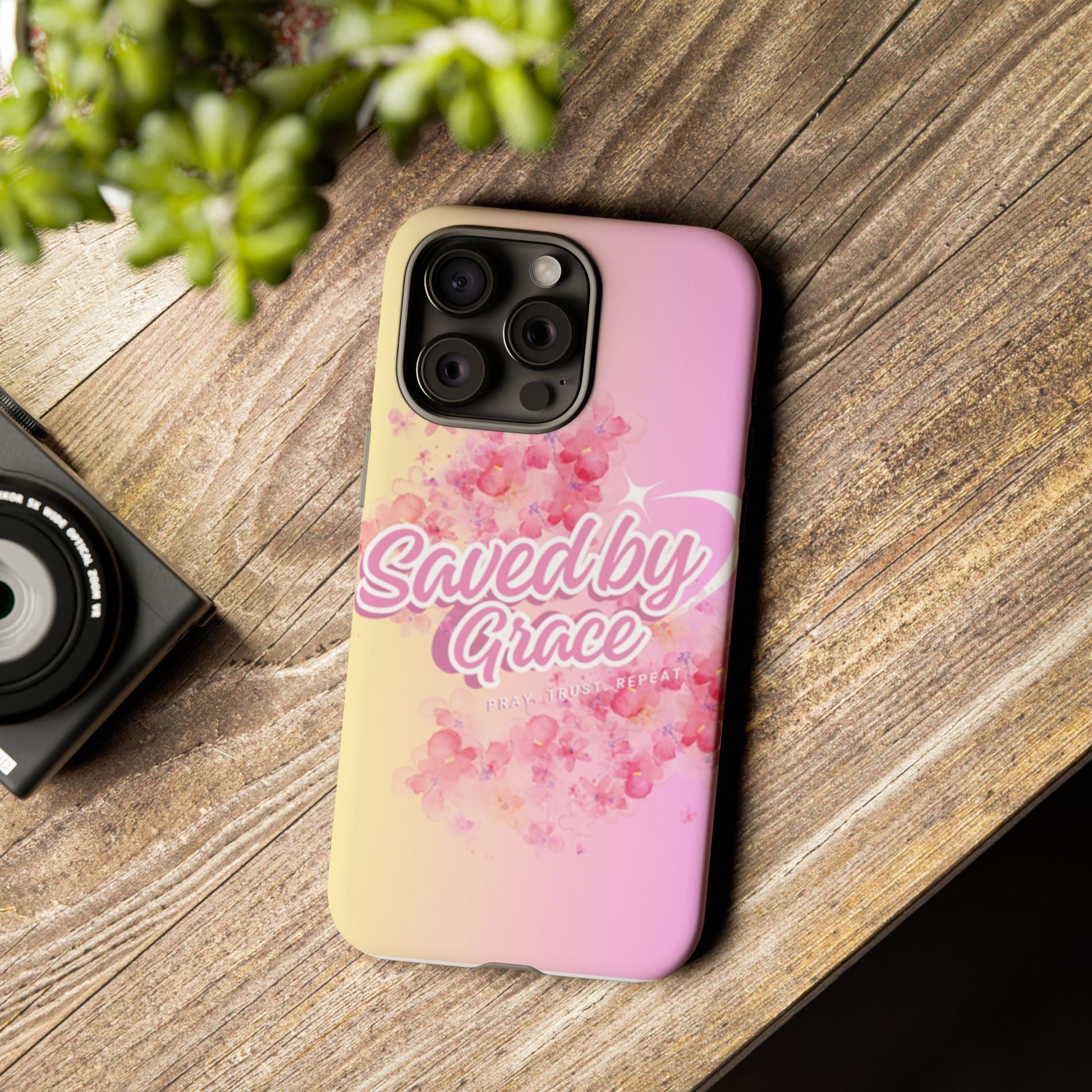 Tough Cases: Saved By Grace Phone Case - Durable & Stylish