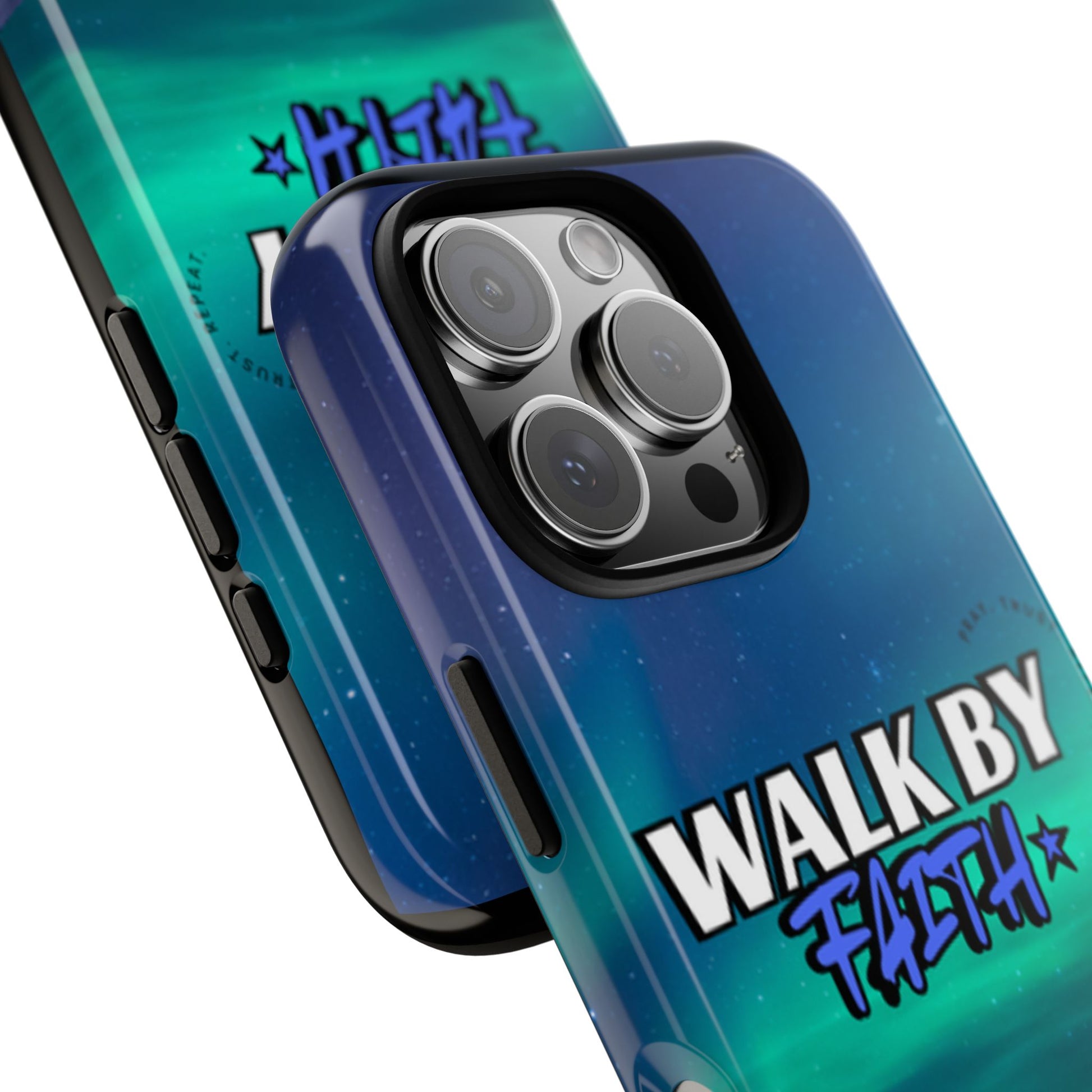 Tough Cases: Walk By Faith Phone Case - Durable & Stylish