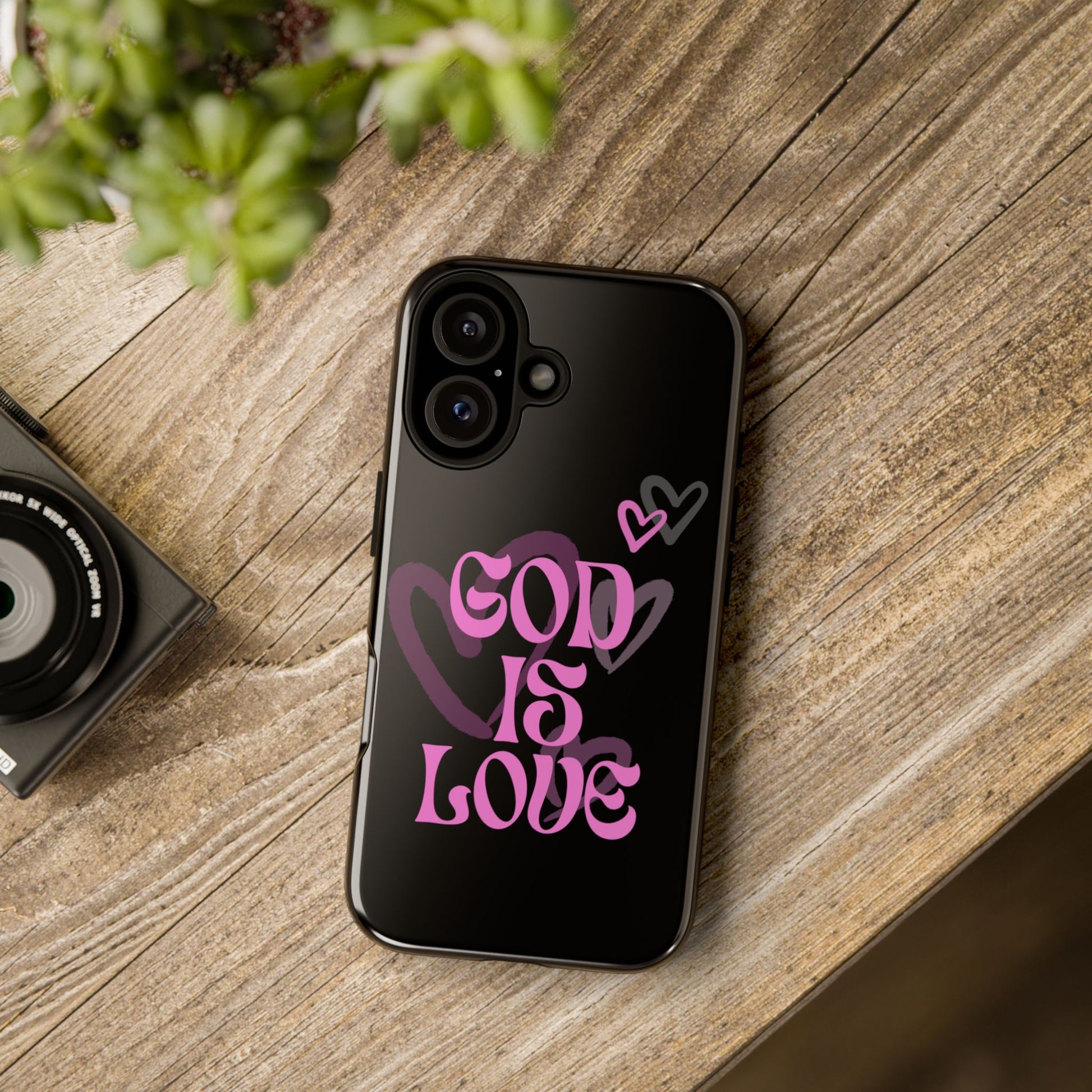 Tough Cases: God is Love Phone Case - Durable & Stylish