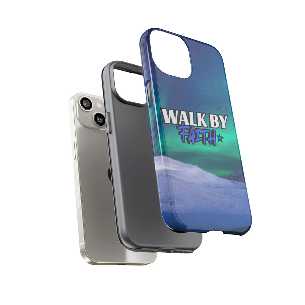 Tough Cases: Walk By Faith Phone Case - Durable & Stylish