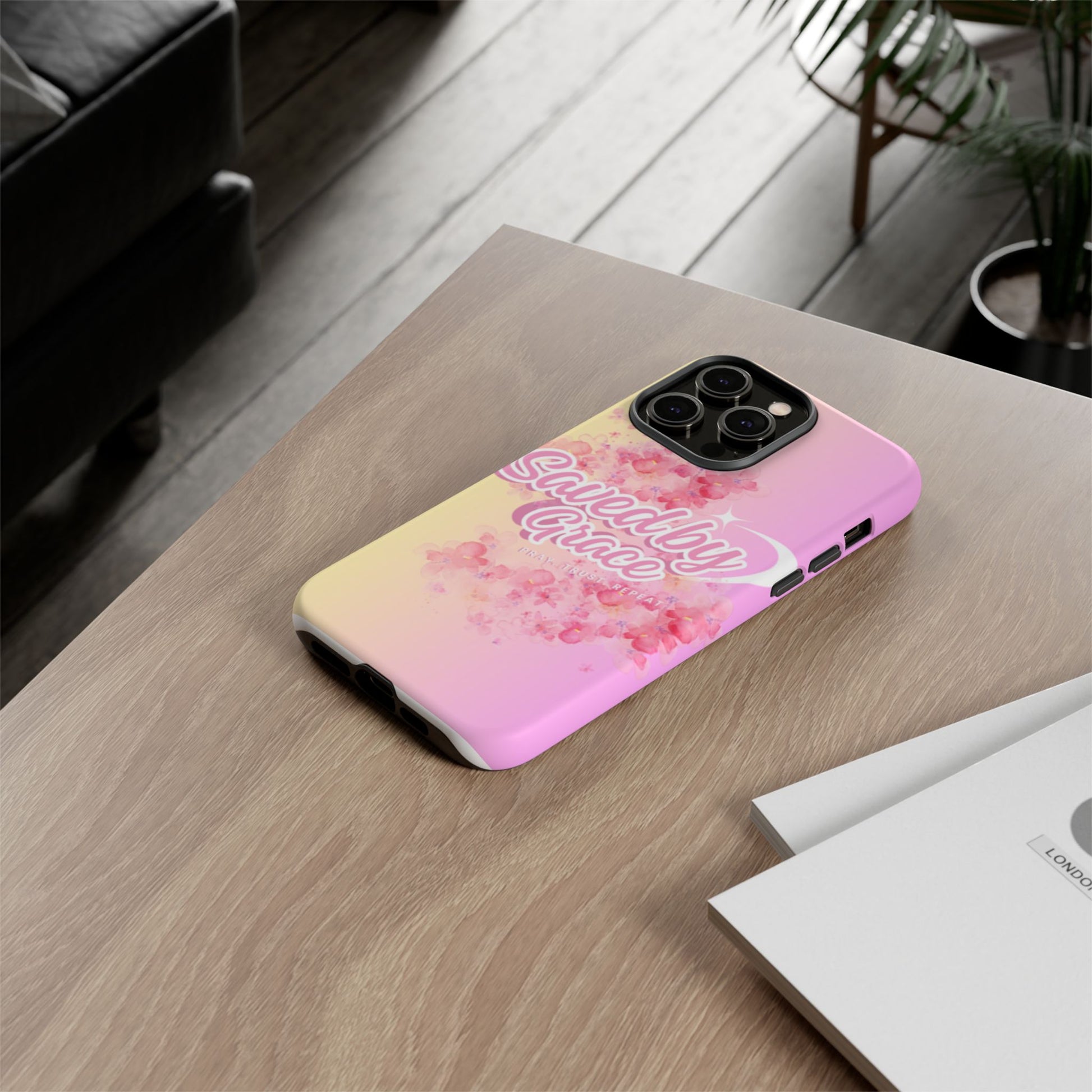 Tough Cases: Saved By Grace Phone Case - Durable & Stylish