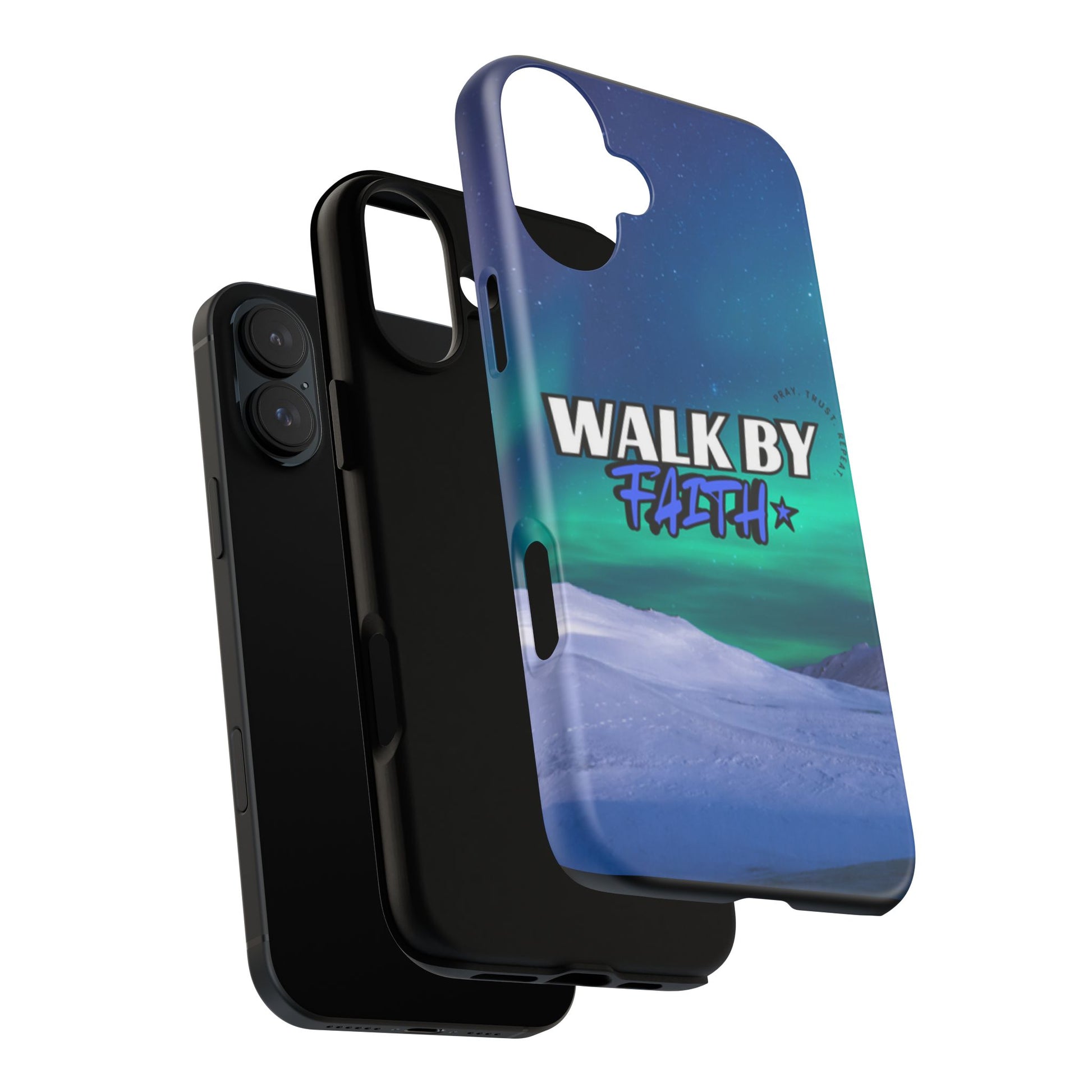 Tough Cases: Walk By Faith Phone Case - Durable & Stylish