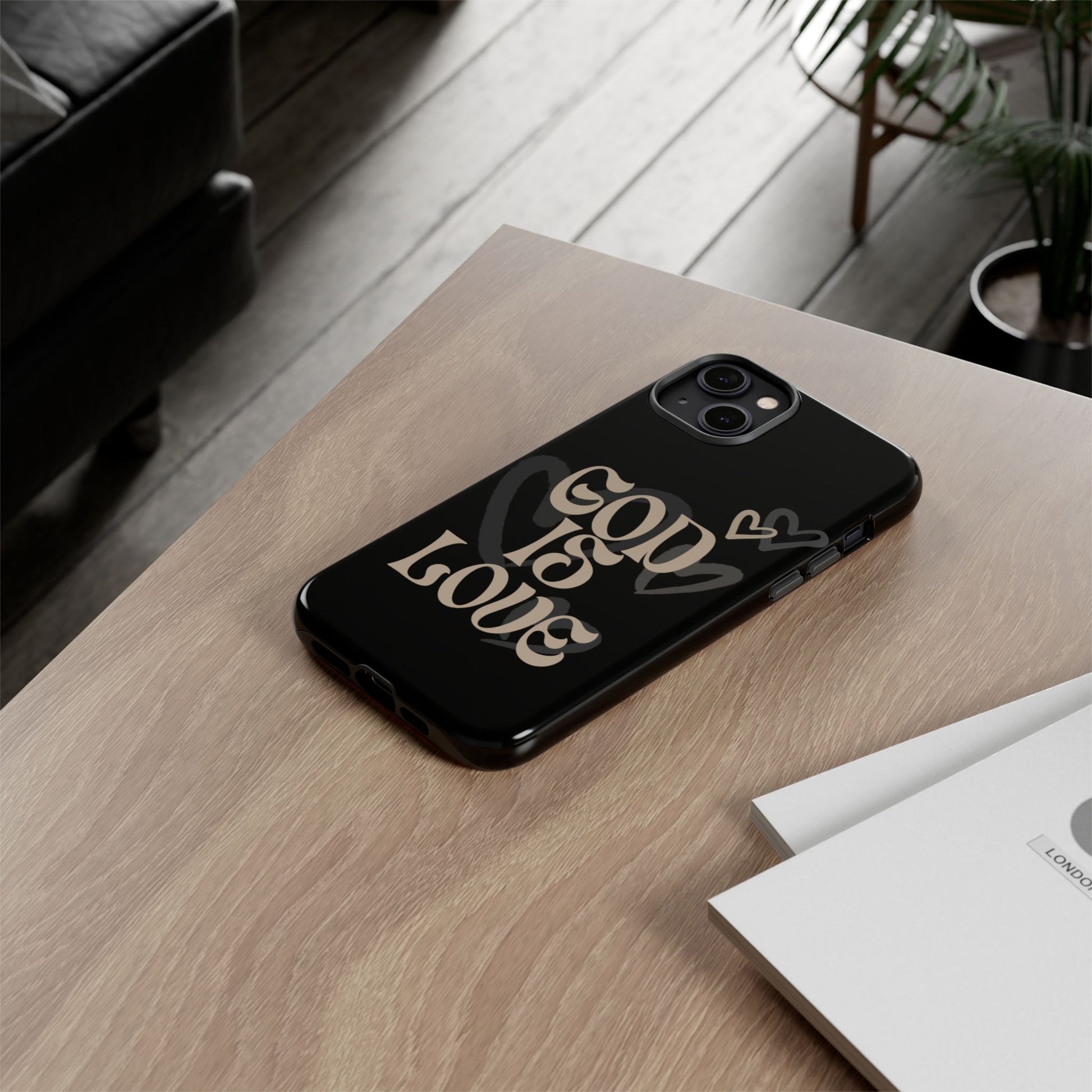 Tough Cases: God is Love Phone Case - Durable & Stylish
