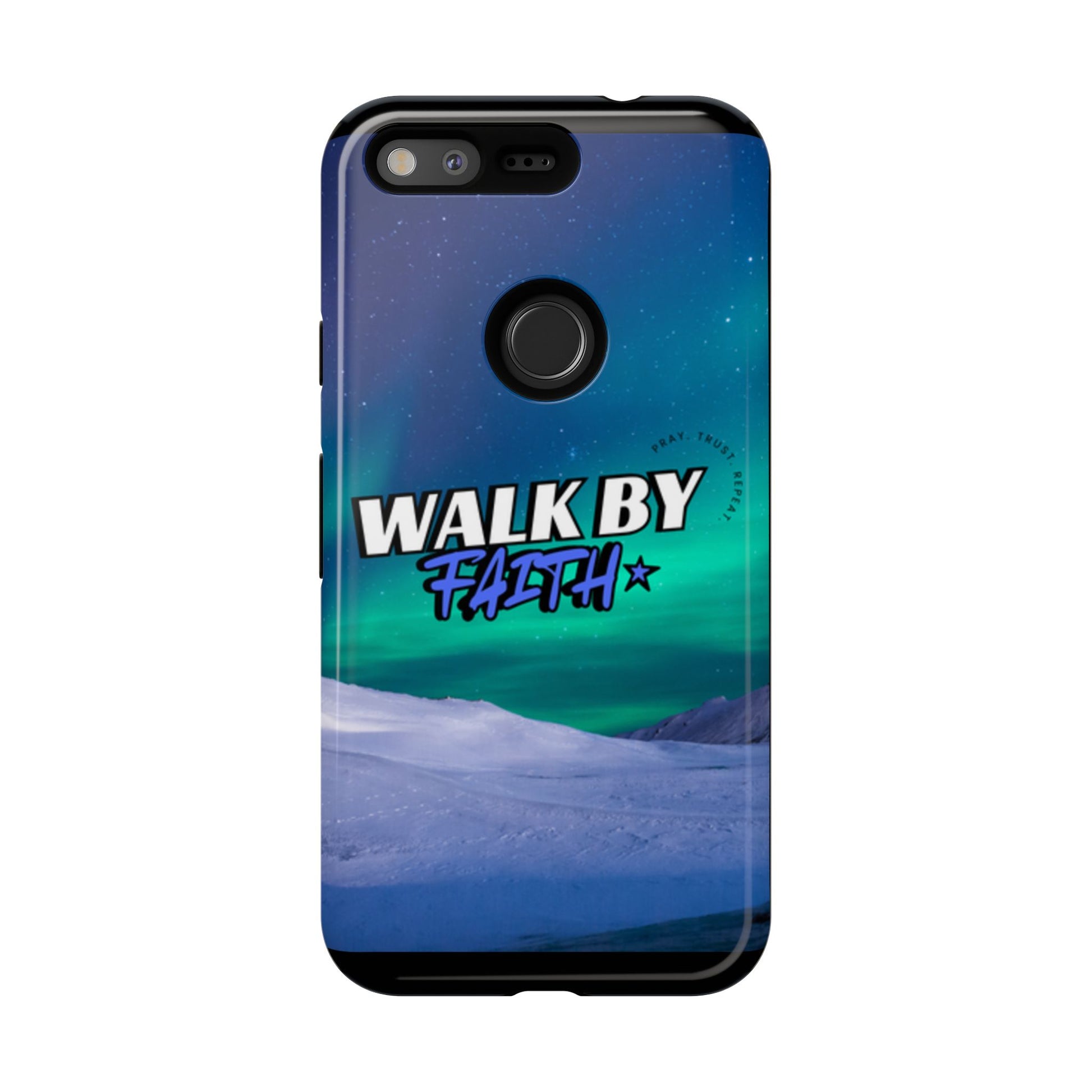 Tough Cases: Walk By Faith Phone Case - Durable & Stylish