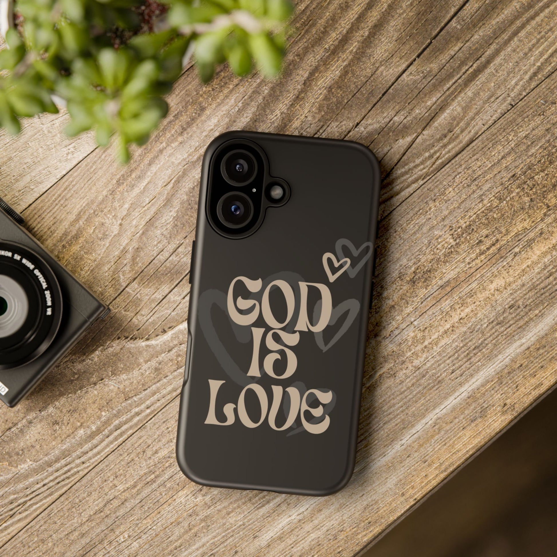 Tough Cases: God is Love Phone Case - Durable & Stylish