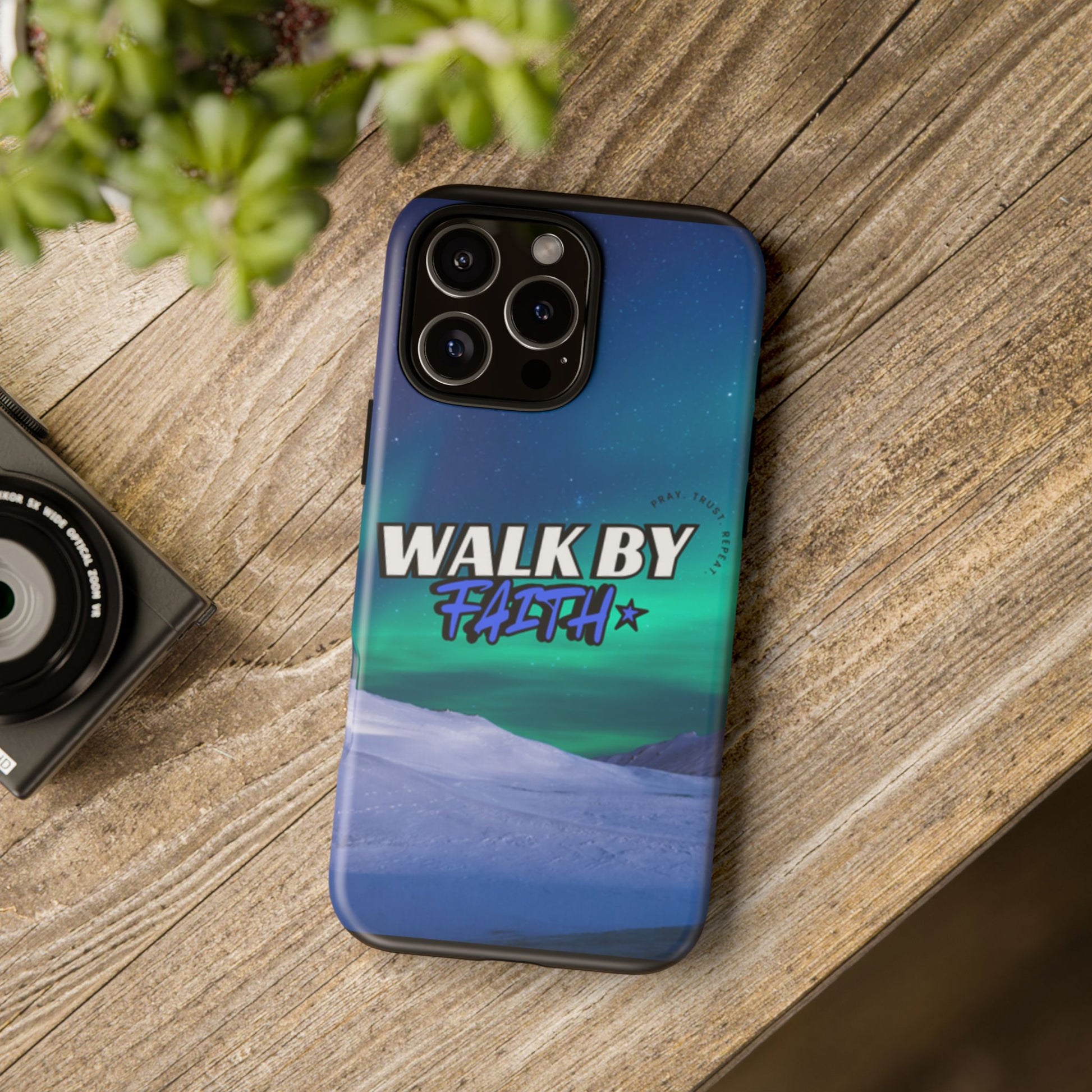 Tough Cases: Walk By Faith Phone Case - Durable & Stylish