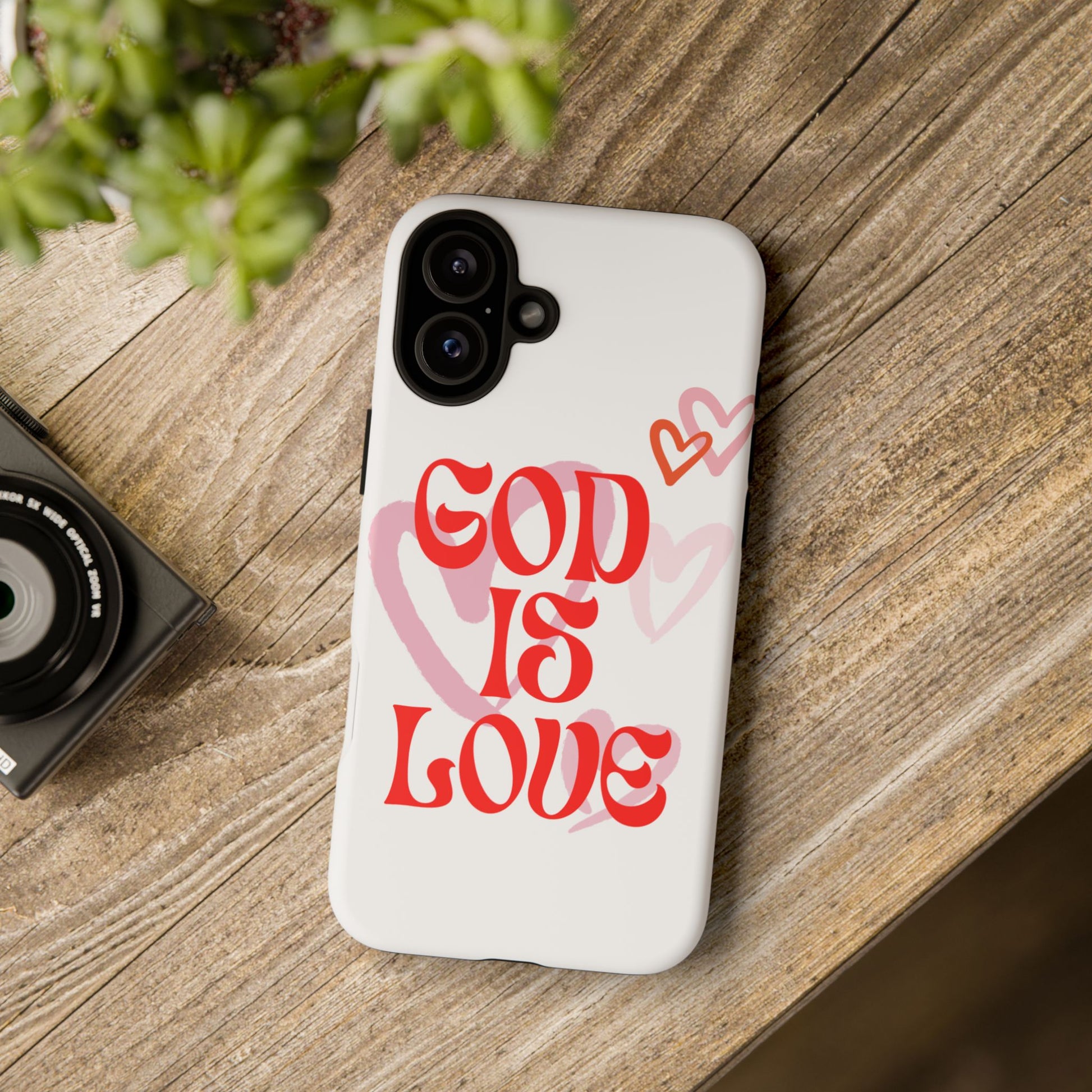 Tough Cases: God is Love Phone Case - Durable & Stylish