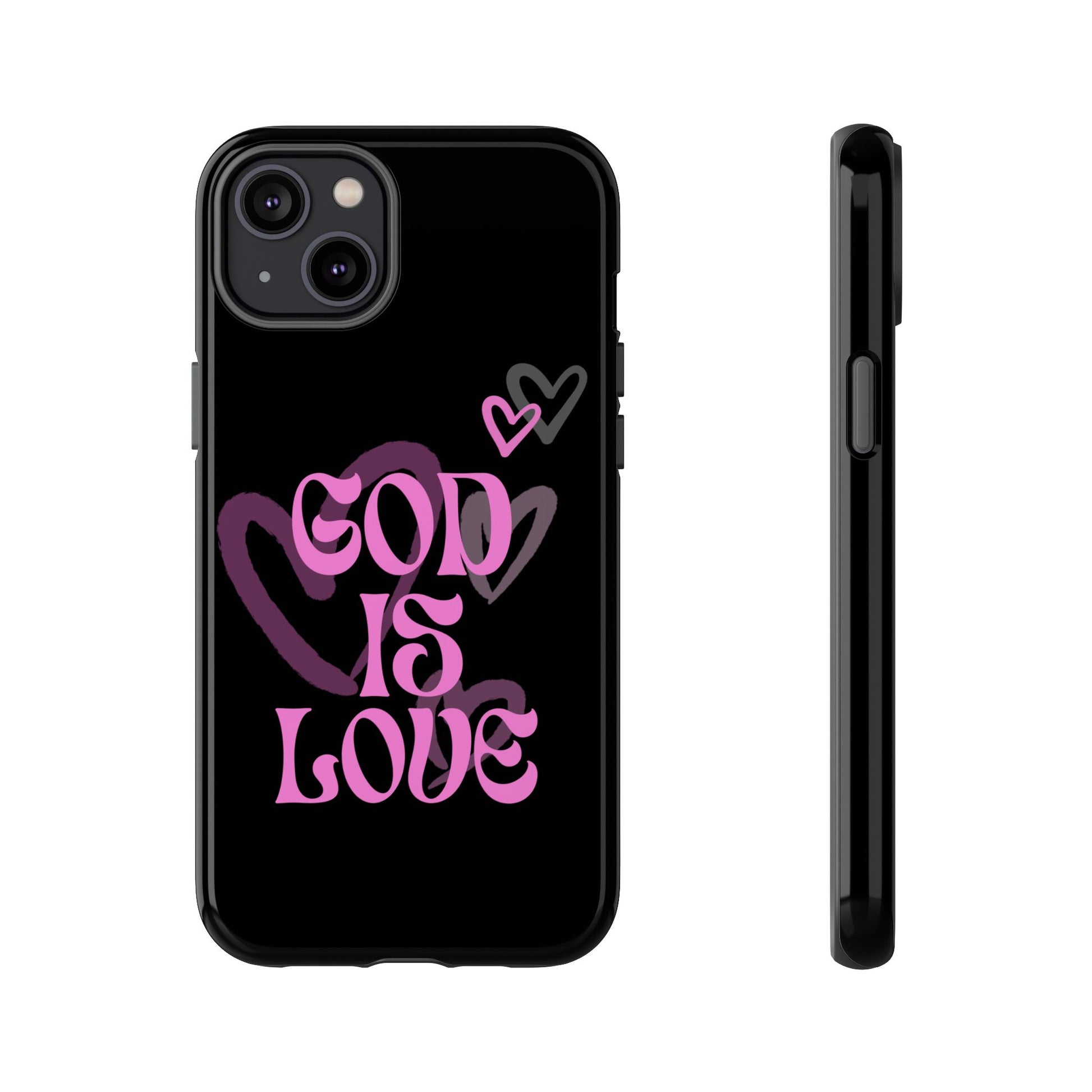Tough Cases: God is Love Phone Case - Durable & Stylish