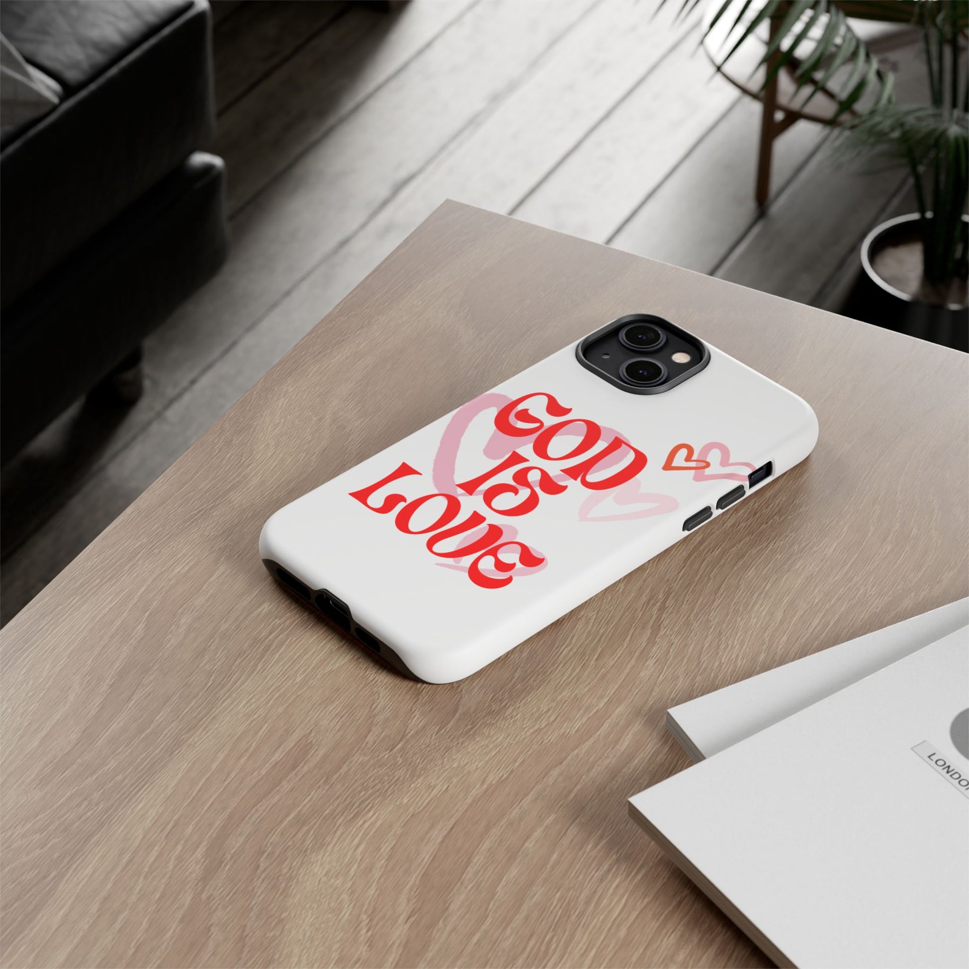 Tough Cases: God is Love Phone Case - Durable & Stylish