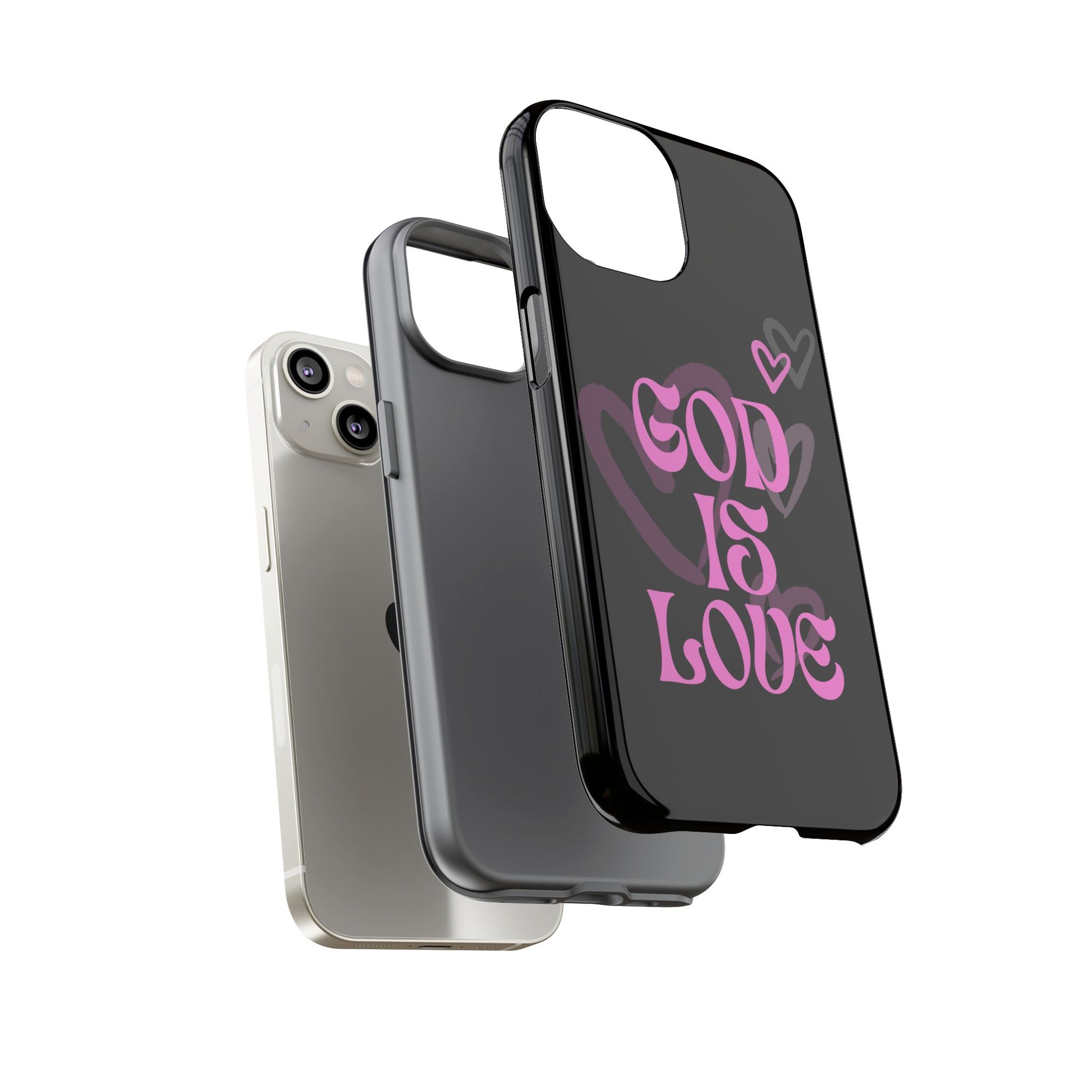Tough Cases: God is Love Phone Case - Durable & Stylish