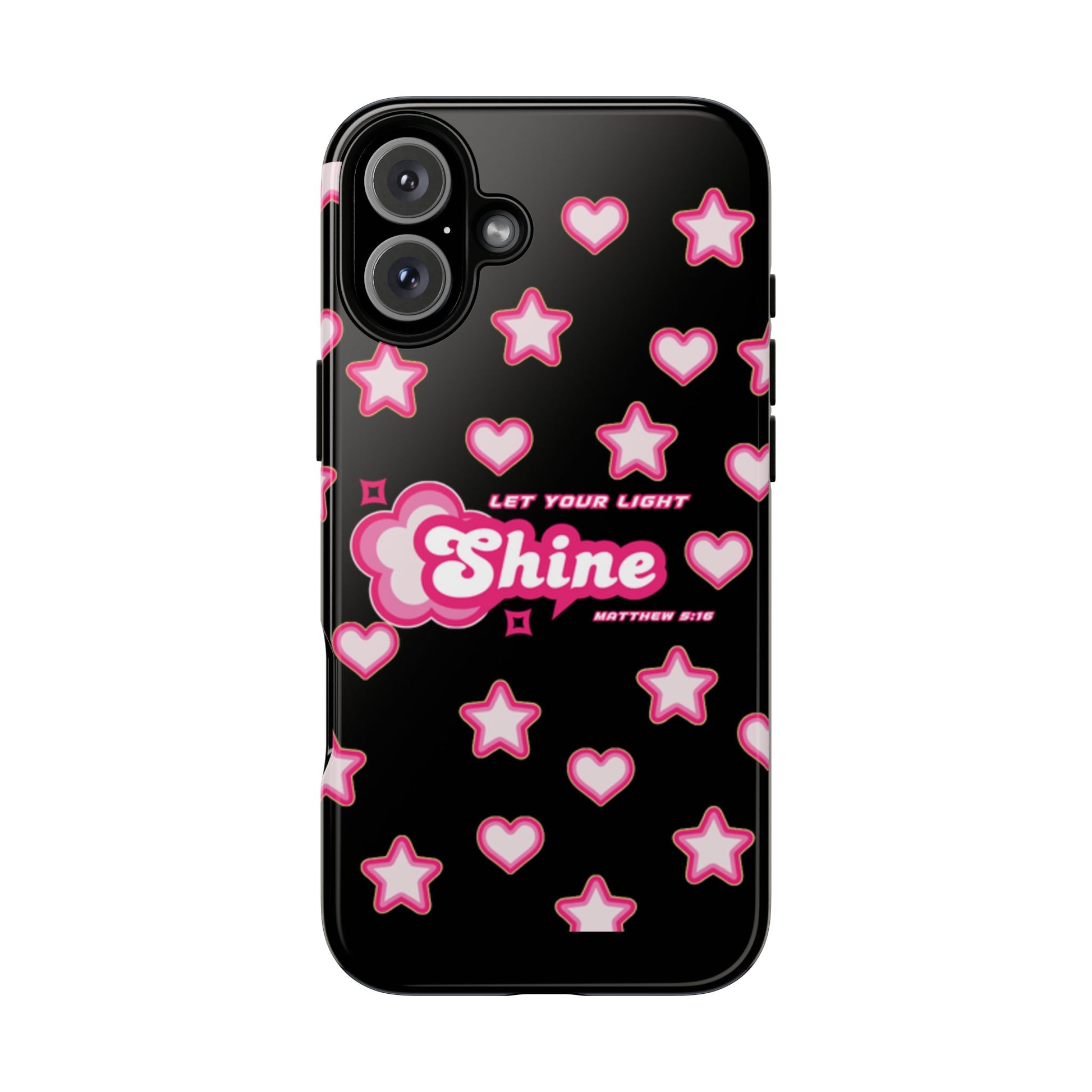 Tough Cases: Let Your Light Shine Phone Case - Durable & Stylish