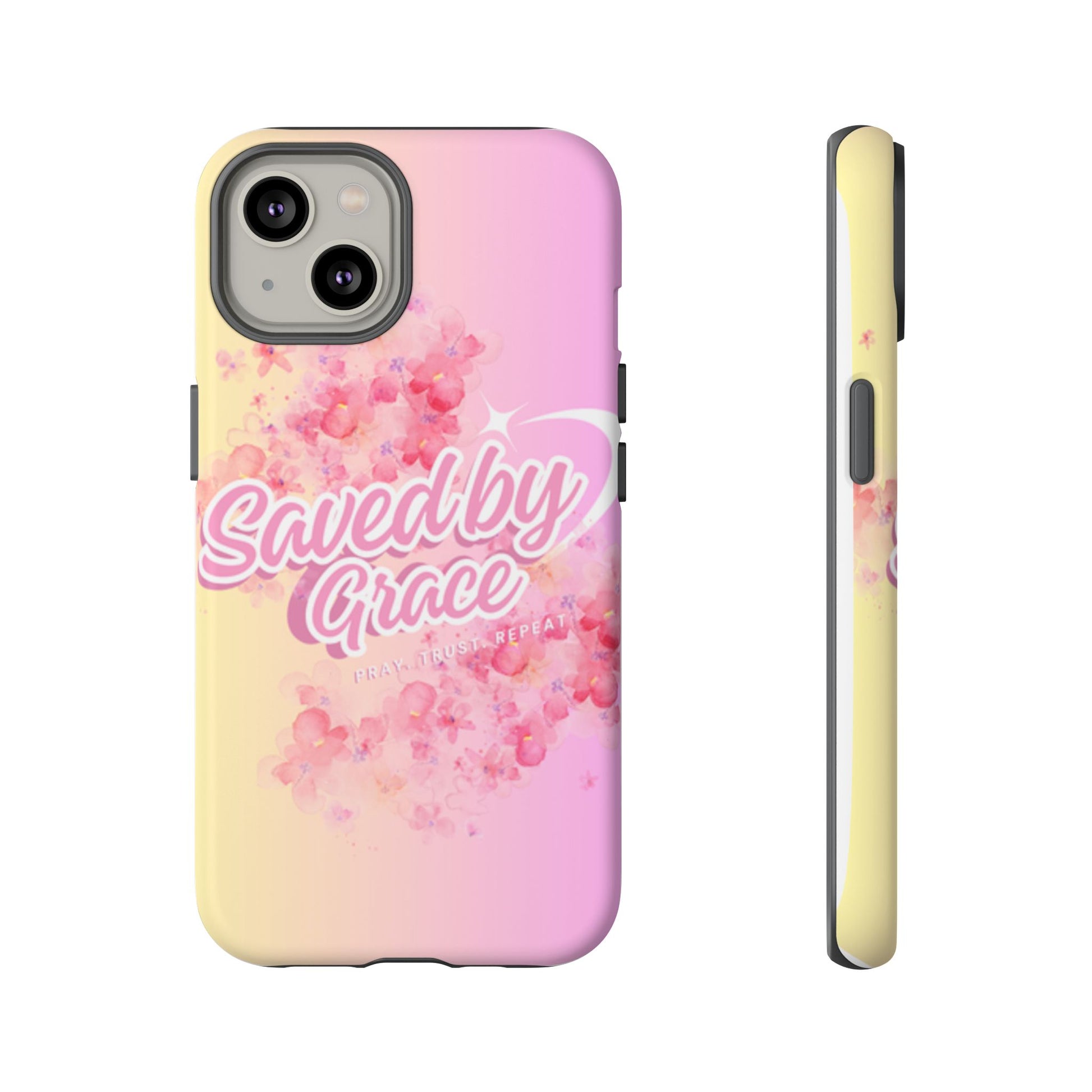 Tough Cases: Saved By Grace Phone Case - Durable & Stylish