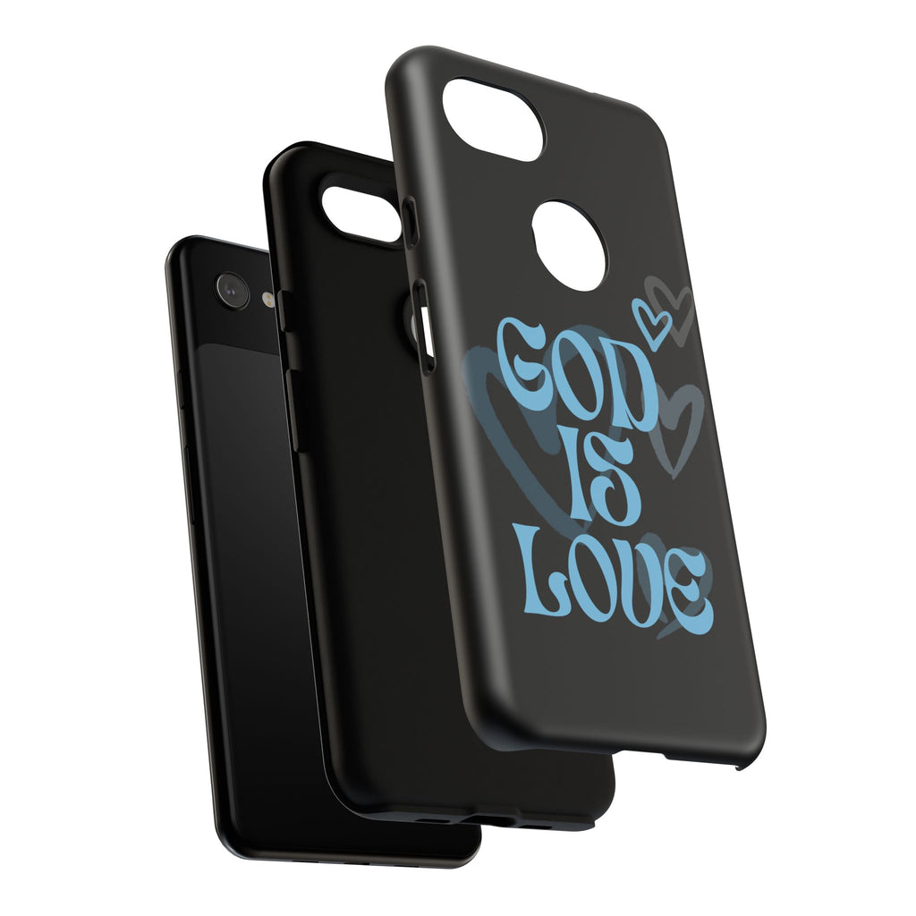 Tough Cases: God is Love Phone Case - Durable & Stylish