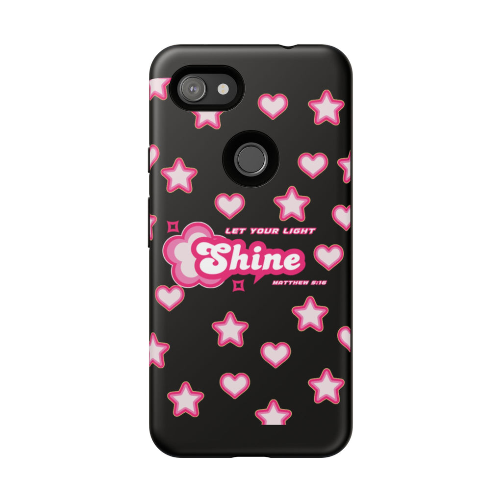Tough Cases: Let Your Light Shine Phone Case - Durable & Stylish