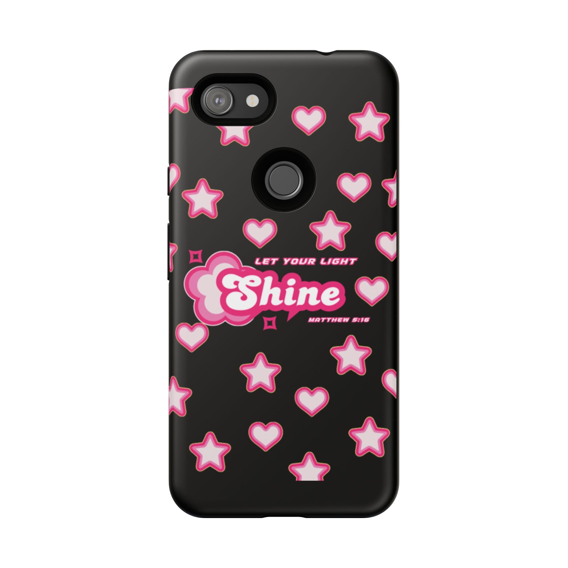 Tough Cases: Let Your Light Shine Phone Case - Durable & Stylish