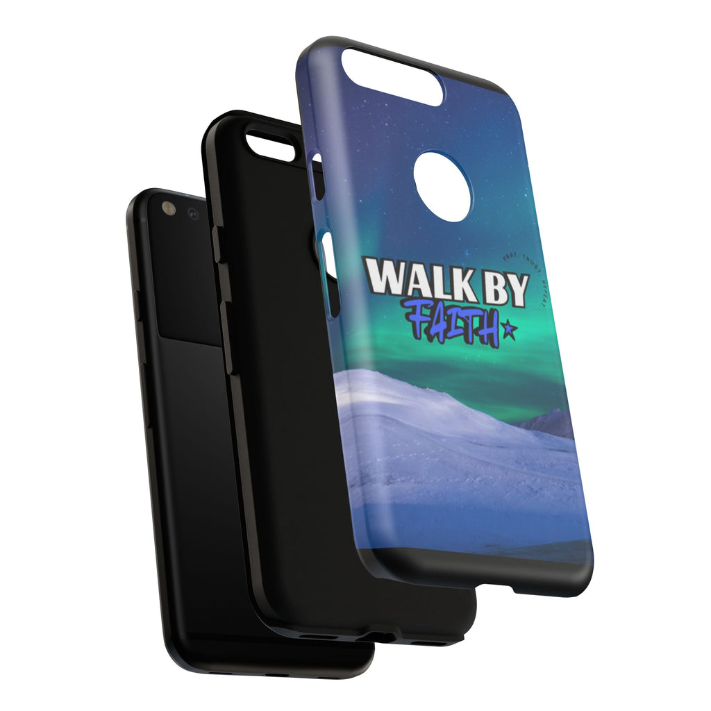 Tough Cases: Walk By Faith Phone Case - Durable & Stylish