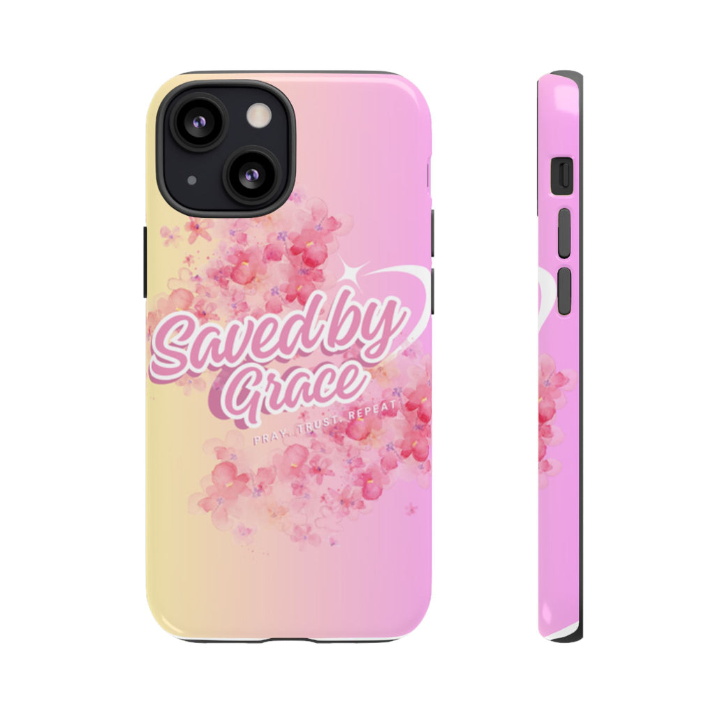 Tough Cases: Saved By Grace Phone Case - Durable & Stylish