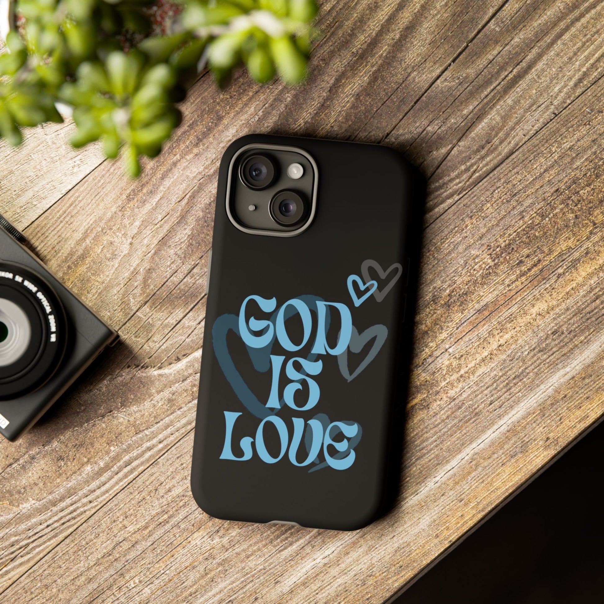 Tough Cases: God is Love Phone Case - Durable & Stylish