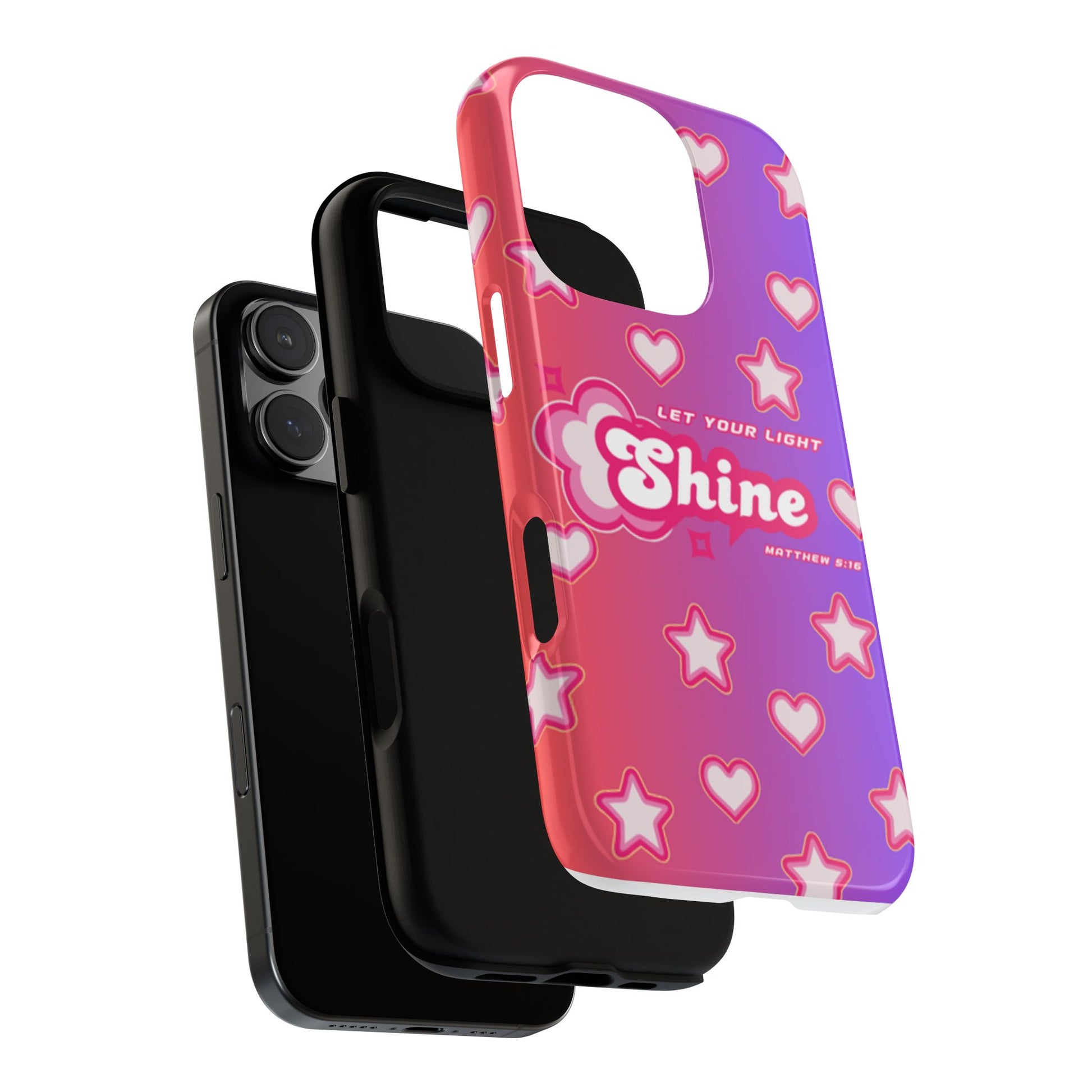 Tough Cases: Let Your Light Shine Phone Case - Durable & Stylish