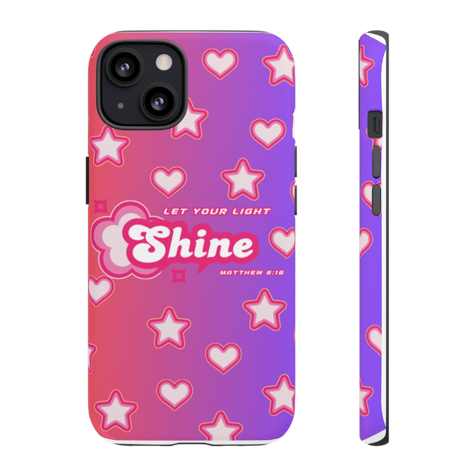 Tough Cases: Let Your Light Shine Phone Case - Durable & Stylish