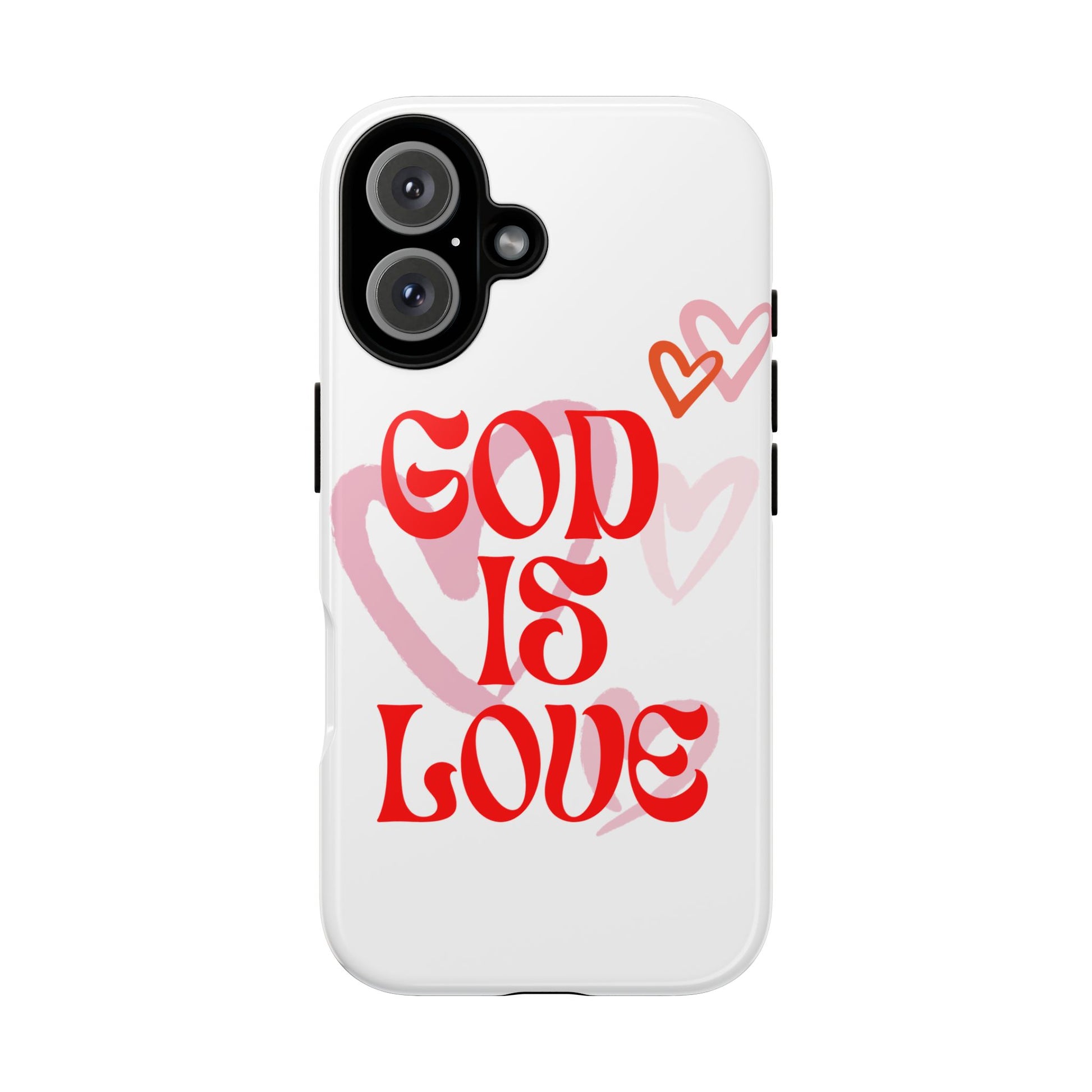 Tough Cases: God is Love Phone Case - Durable & Stylish
