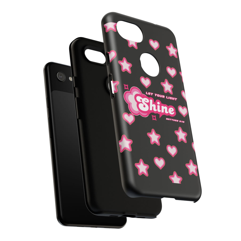 Tough Cases: Let Your Light Shine Phone Case - Durable & Stylish