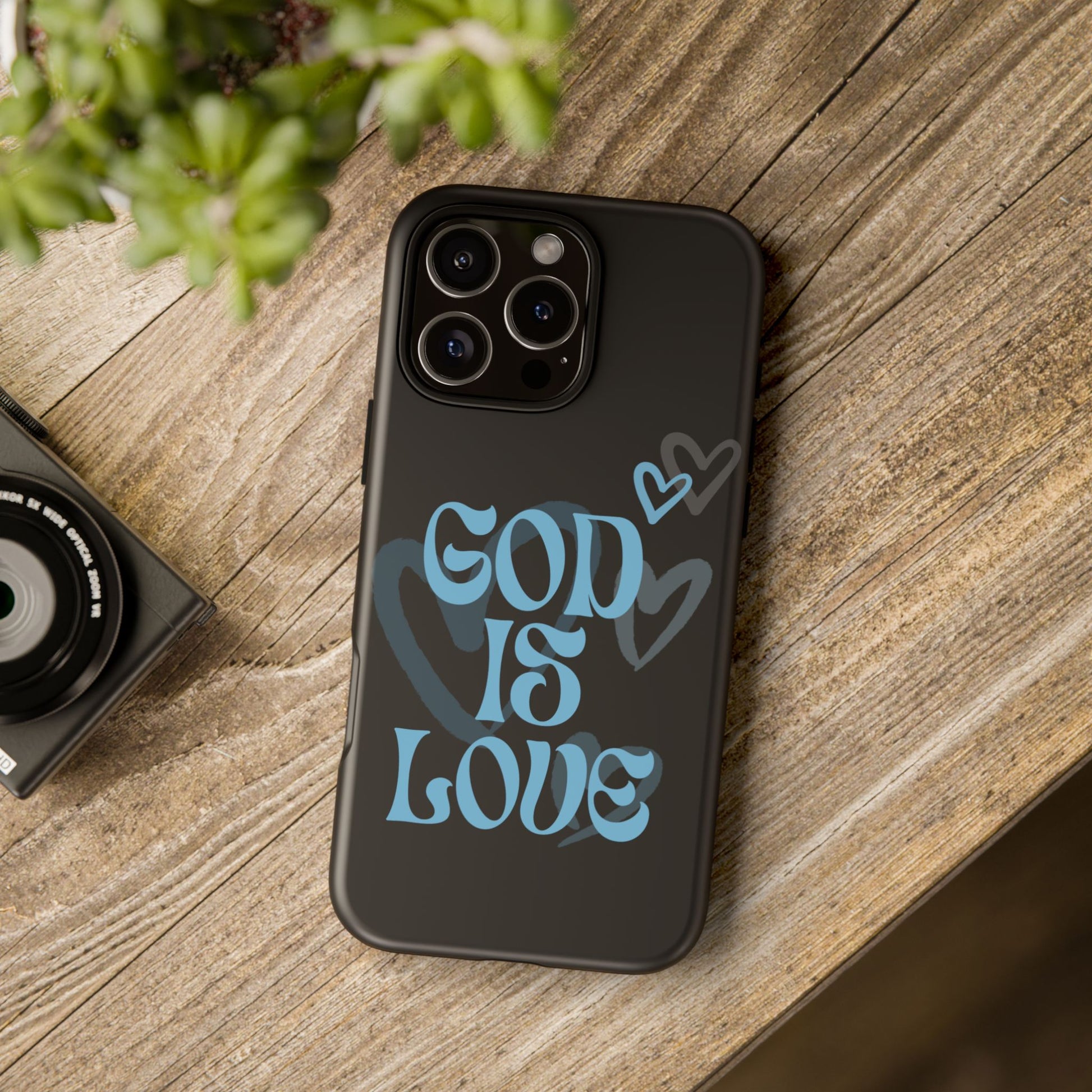 Tough Cases: God is Love Phone Case - Durable & Stylish
