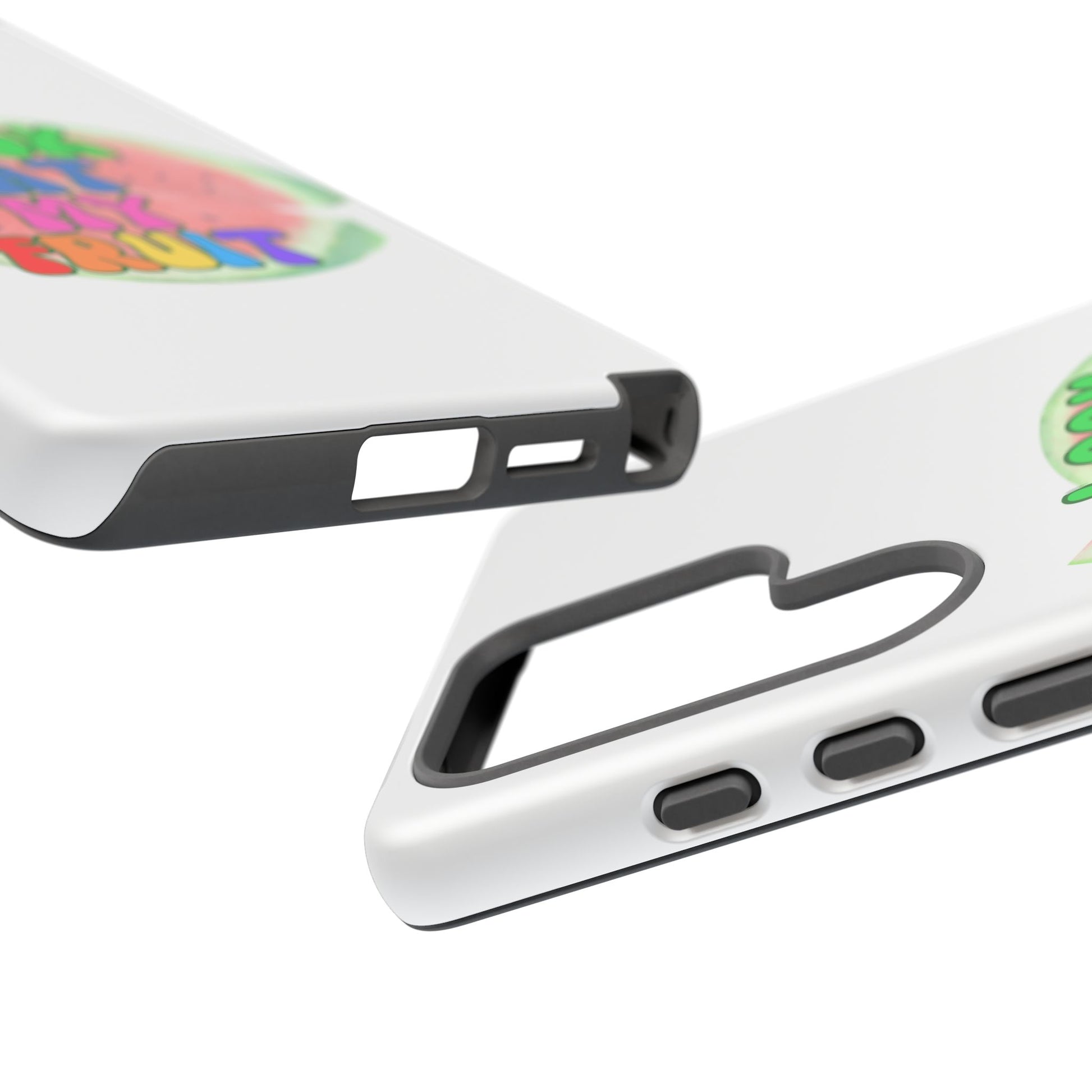 Watermelon Look At My Fruit Phone Case - Fun & Colorful Tough Case for Summer Vibes