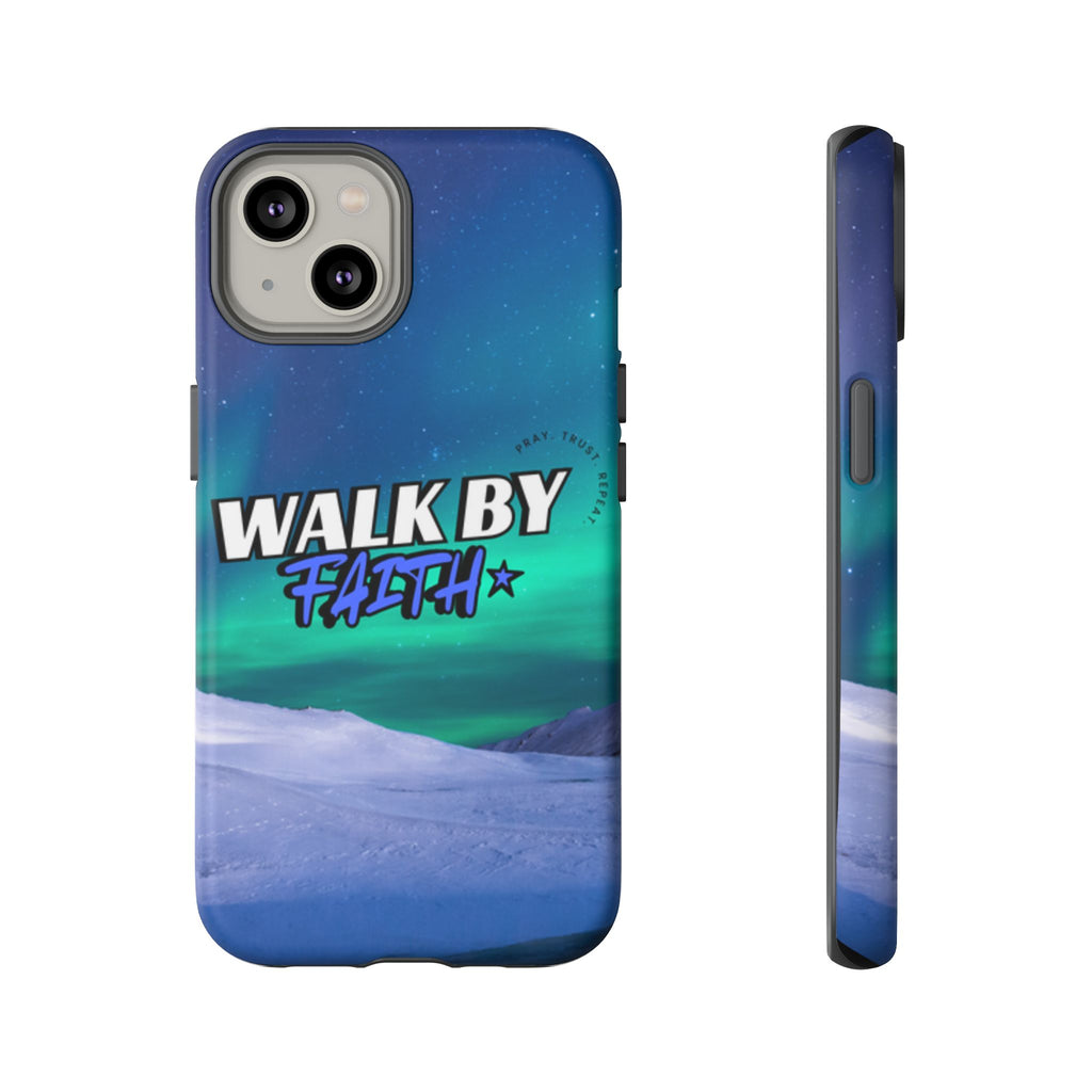 Tough Cases: Walk By Faith Phone Case - Durable & Stylish