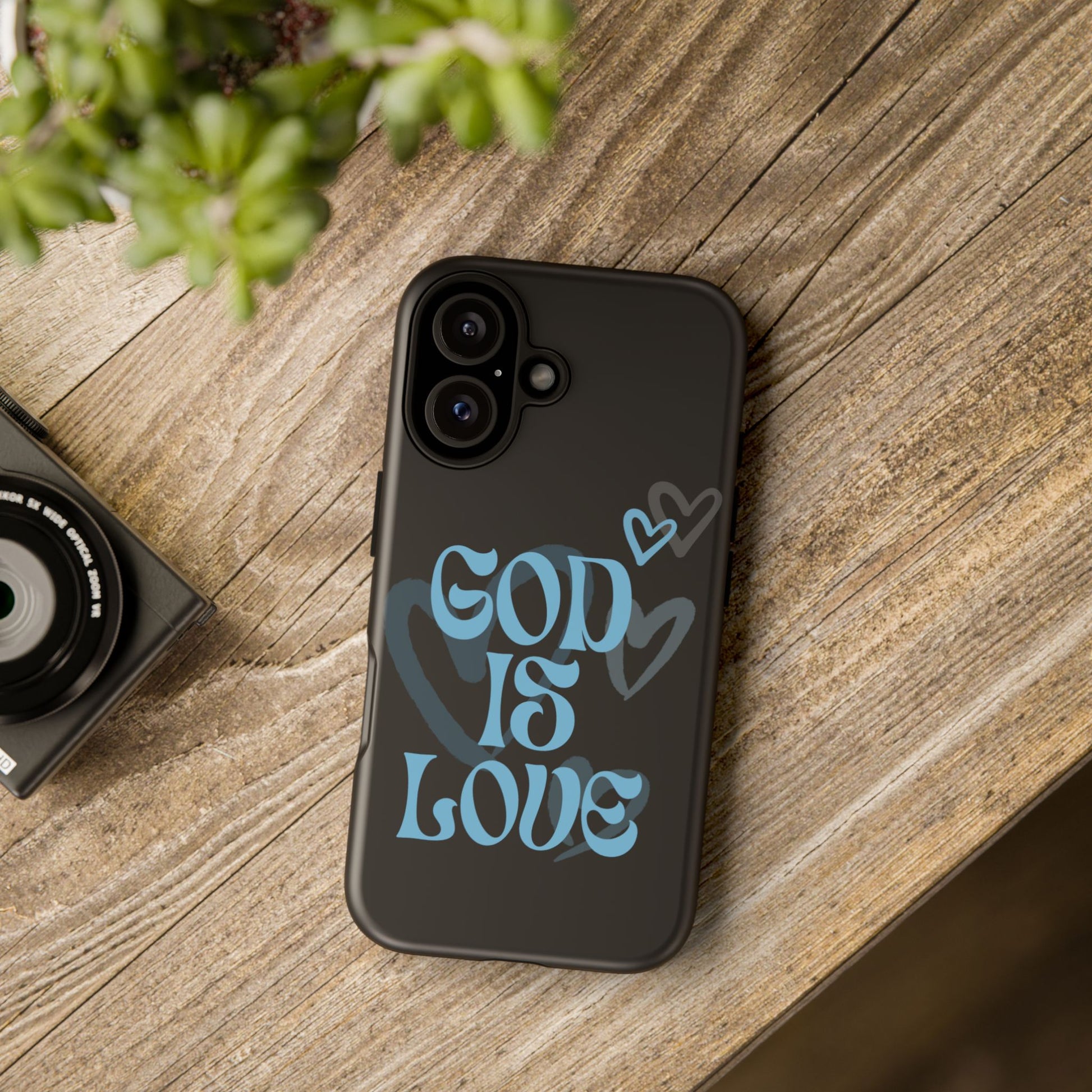 Tough Cases: God is Love Phone Case - Durable & Stylish