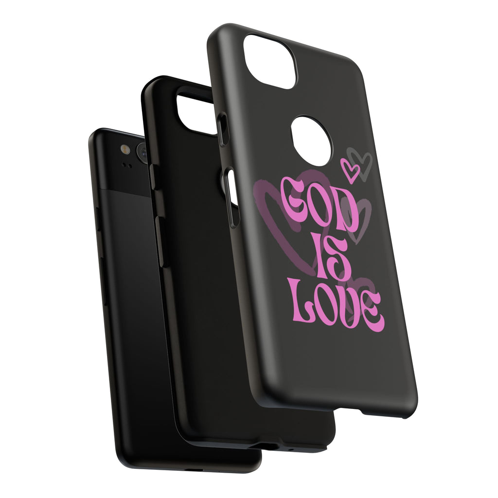 Tough Cases: God is Love Phone Case - Durable & Stylish