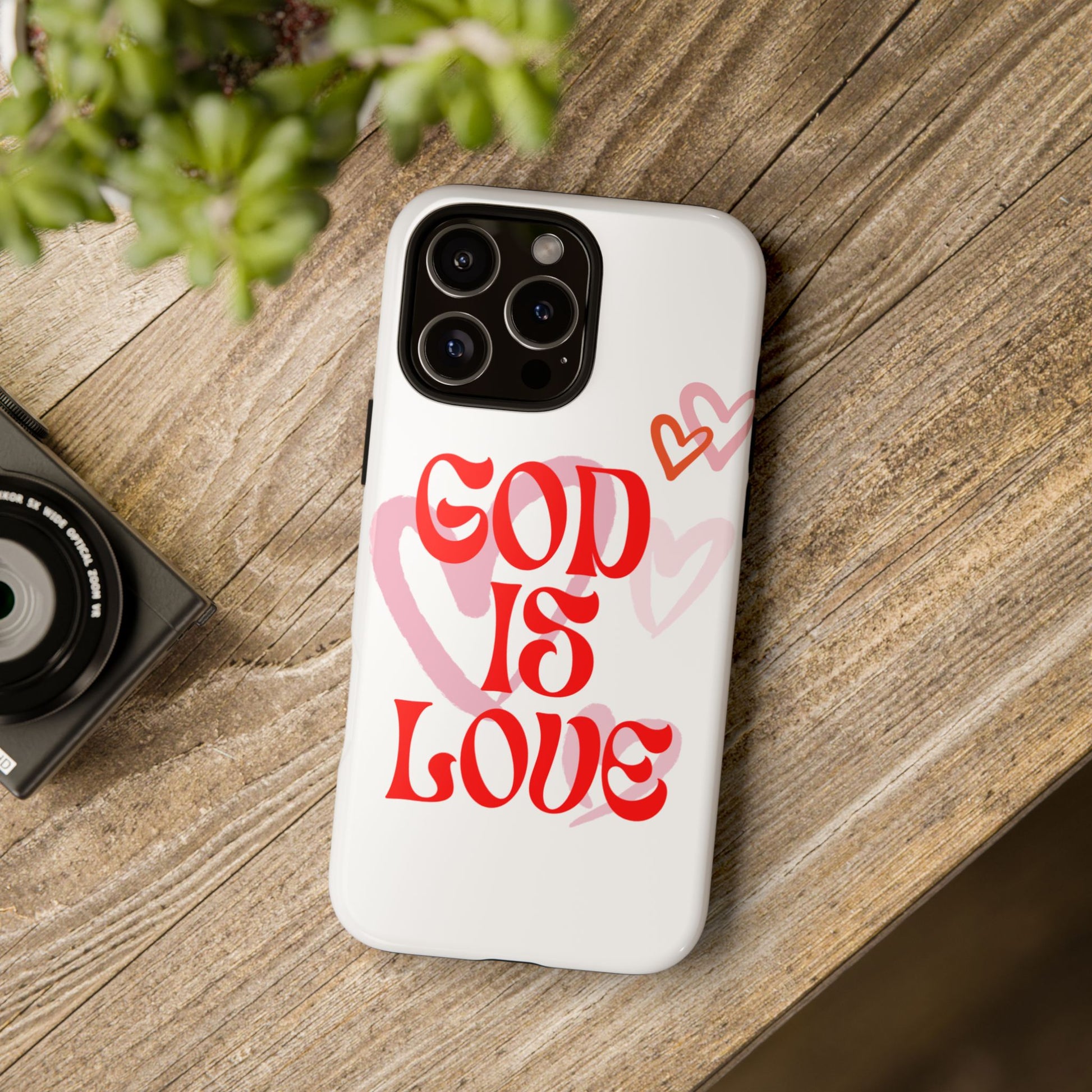 Tough Cases: God is Love Phone Case - Durable & Stylish